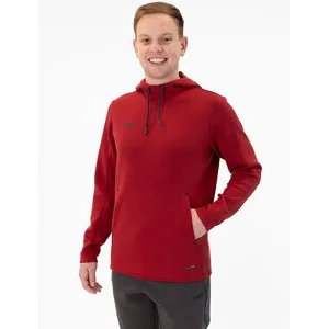JAKO Herren_Kapuzensweat_Premium_Basics A4T023HR6729 01 rot meliert