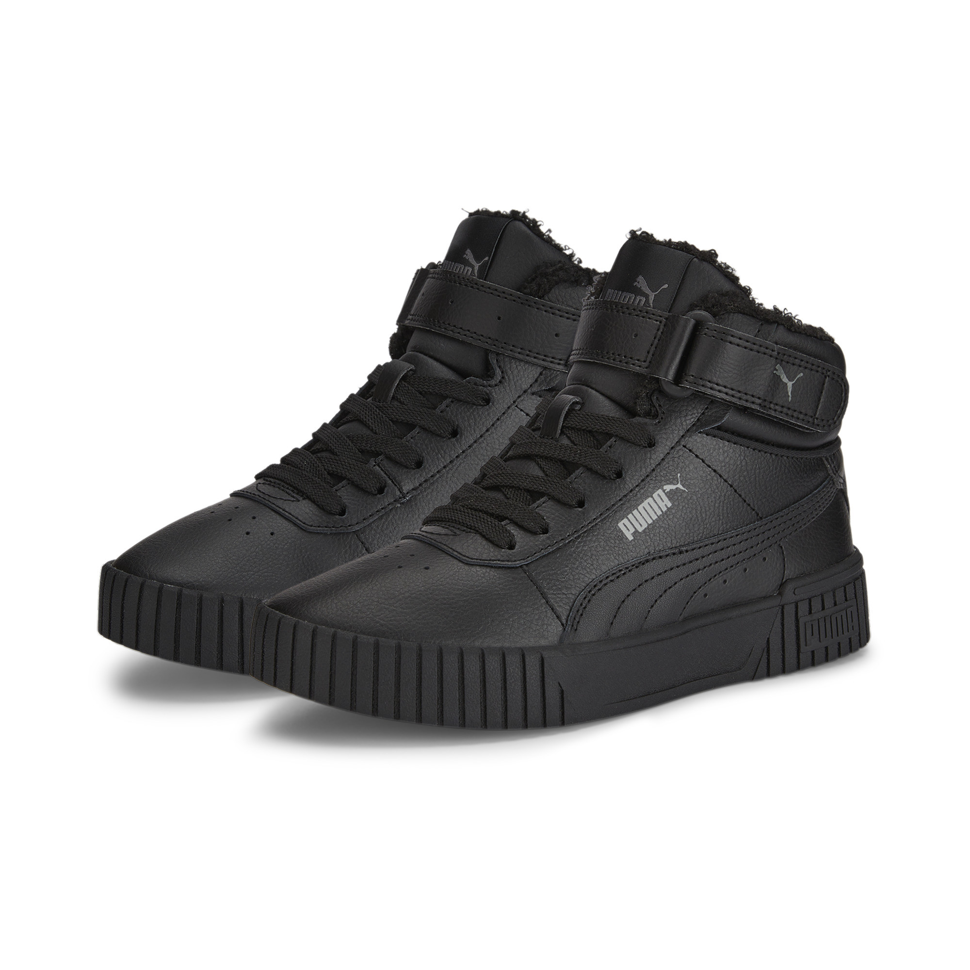 PUMA Carina_20_Mid_WTR_Jr 387380 001 PUMA BLACK-PUMA BLACK-DARK