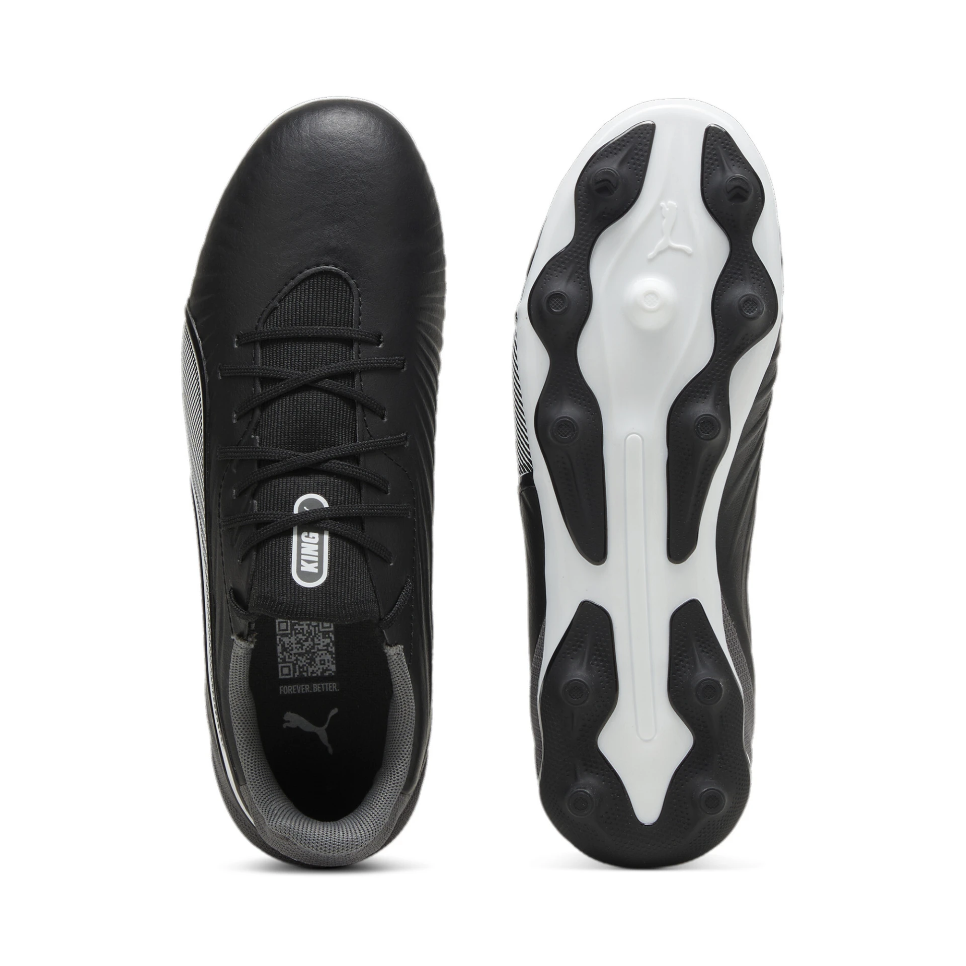 PUMA KING_MATCH_FG_AG_Jr 108048 001 PUMA Black-PUMA White-Cool