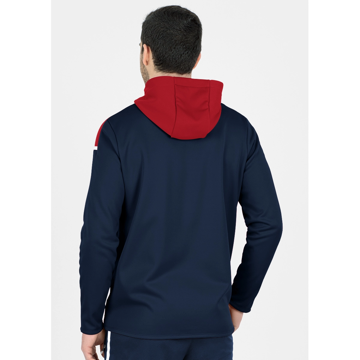 JAKO Kapuzenjacke_Champ_20 6820D 91 marine/chili rot