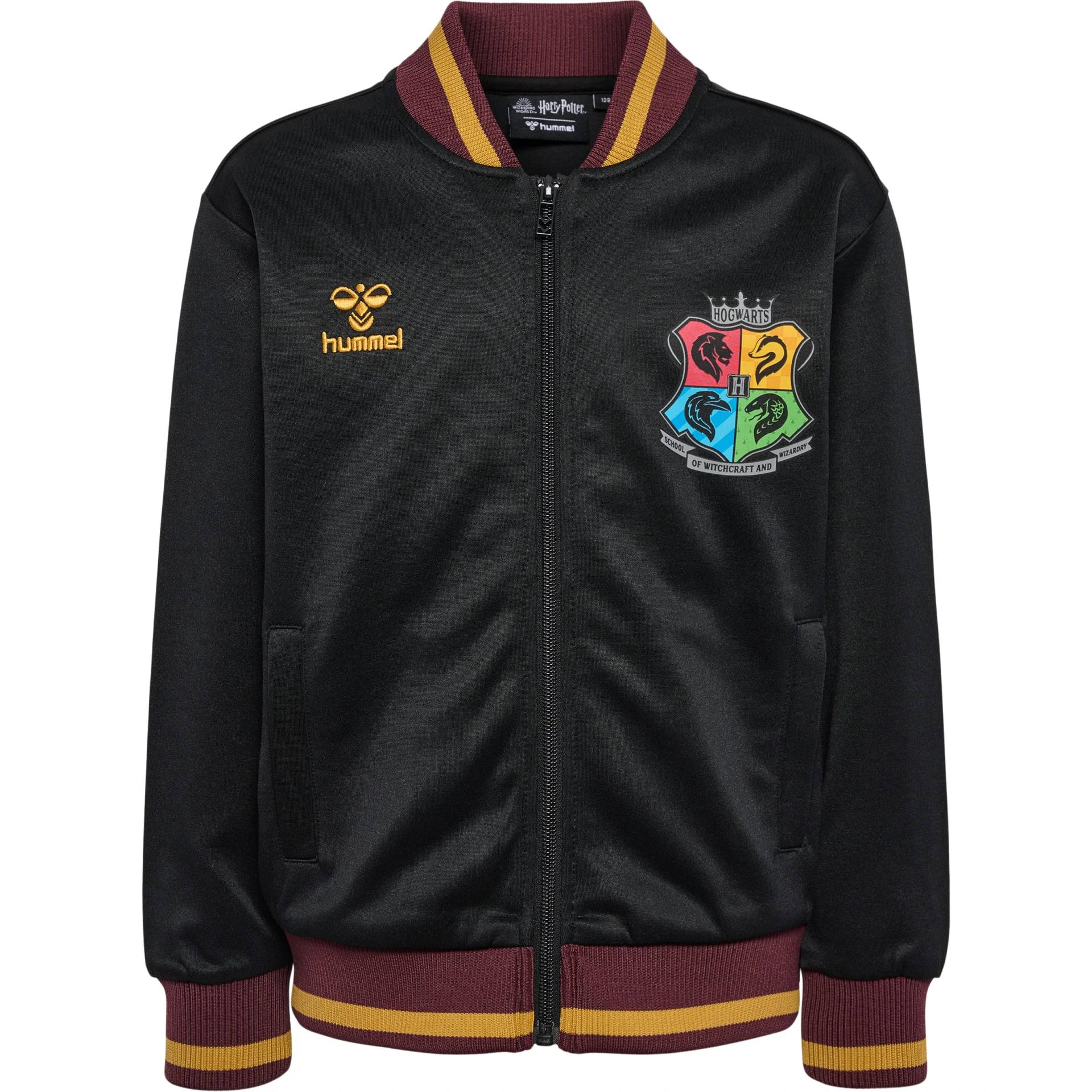 HUMMEL hmlHARRY_POTTER_ZIP_JACKET___BLACK___140 222558 2001 BLACK