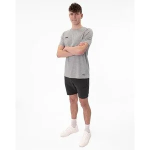 JAKO Herren_T_Shirt_Premium_Basics A4T023HR6129 40 hellgrau meliert