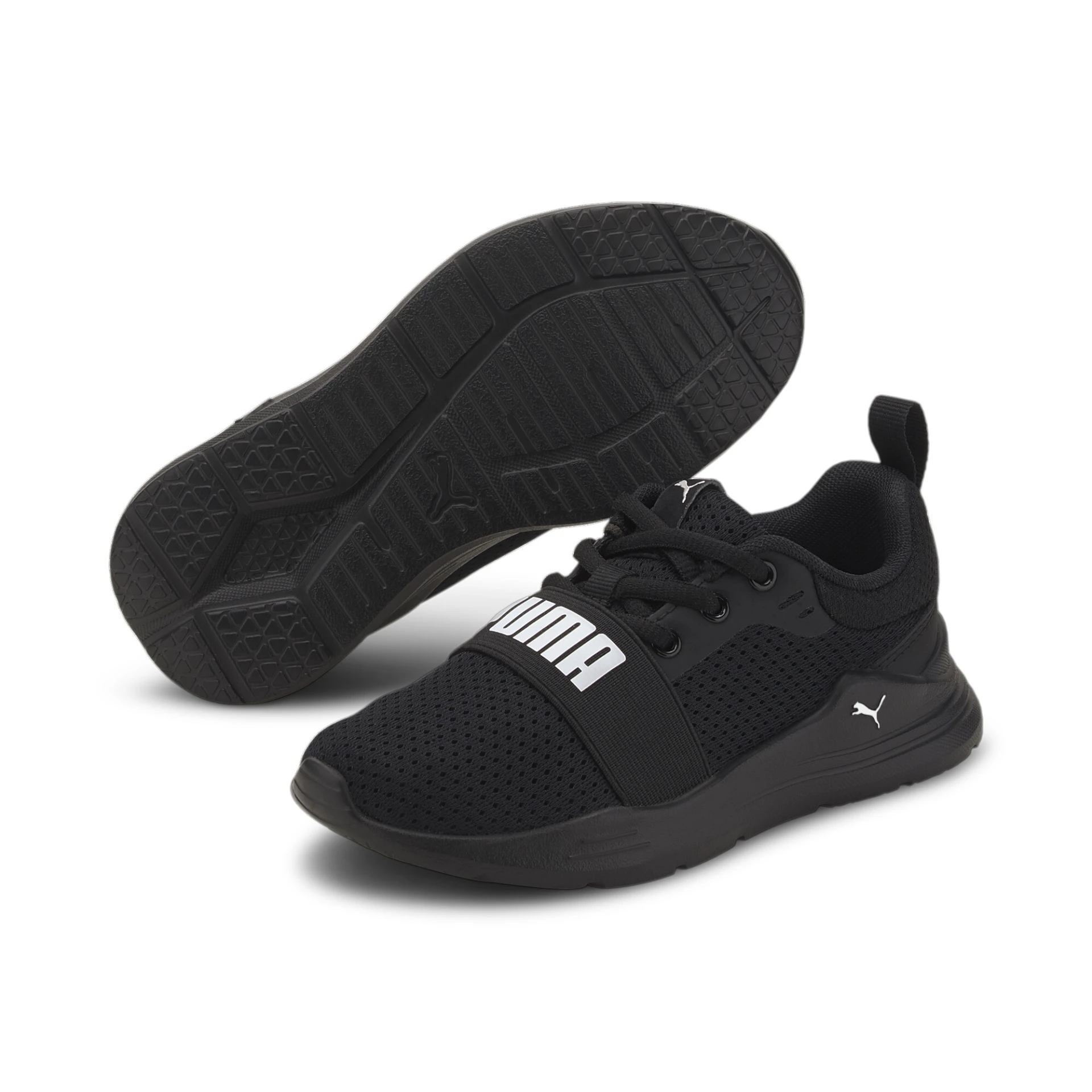 PUMA Puma_Wired_Run_PS 374216 001 PUMA BLACK-PUMA WHITE