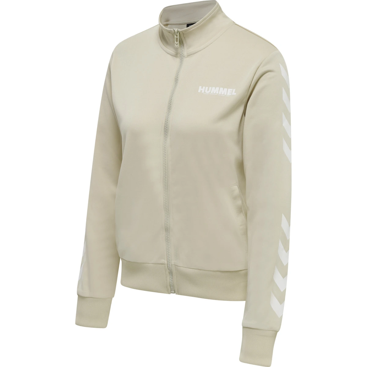 HUMMEL HUMMEL_Damen_Unterjacke_hmlLEGACY_POLY_WOMAN_ZIP_JACKET 212696 1116 PUMICE STONE