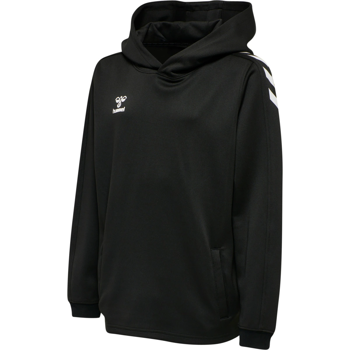 HUMMEL HUMMEL_Kinder_Kapuzensweat_hmlCORE_XK_POLY_KIDS_SWEAT_HOODIE 211483 2001 BLACK