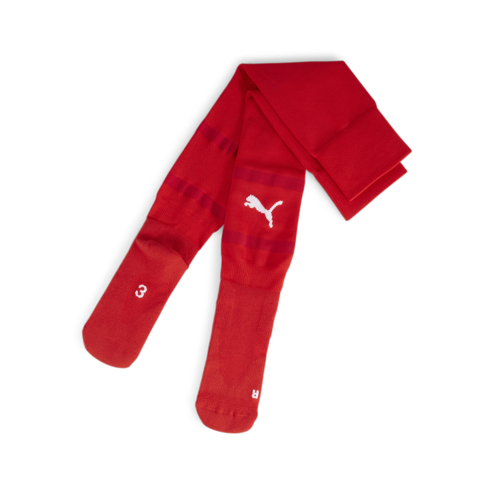 PUMA teamFINAL_Socks 705746 001 PUMA Red-PUMA White-Fast R