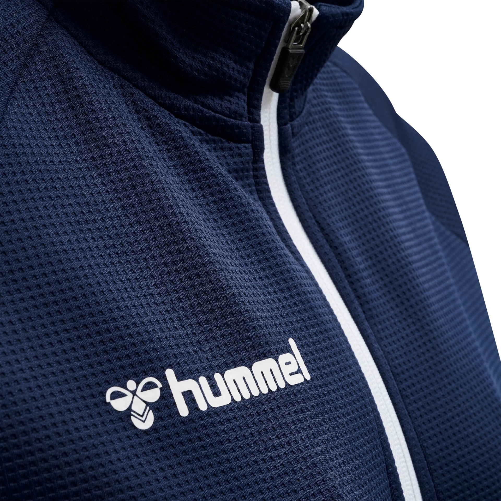 HUMMEL Damen_Sweatshirt_AUTHENTIC_POLY_ZIP 205368 7026 MARINE