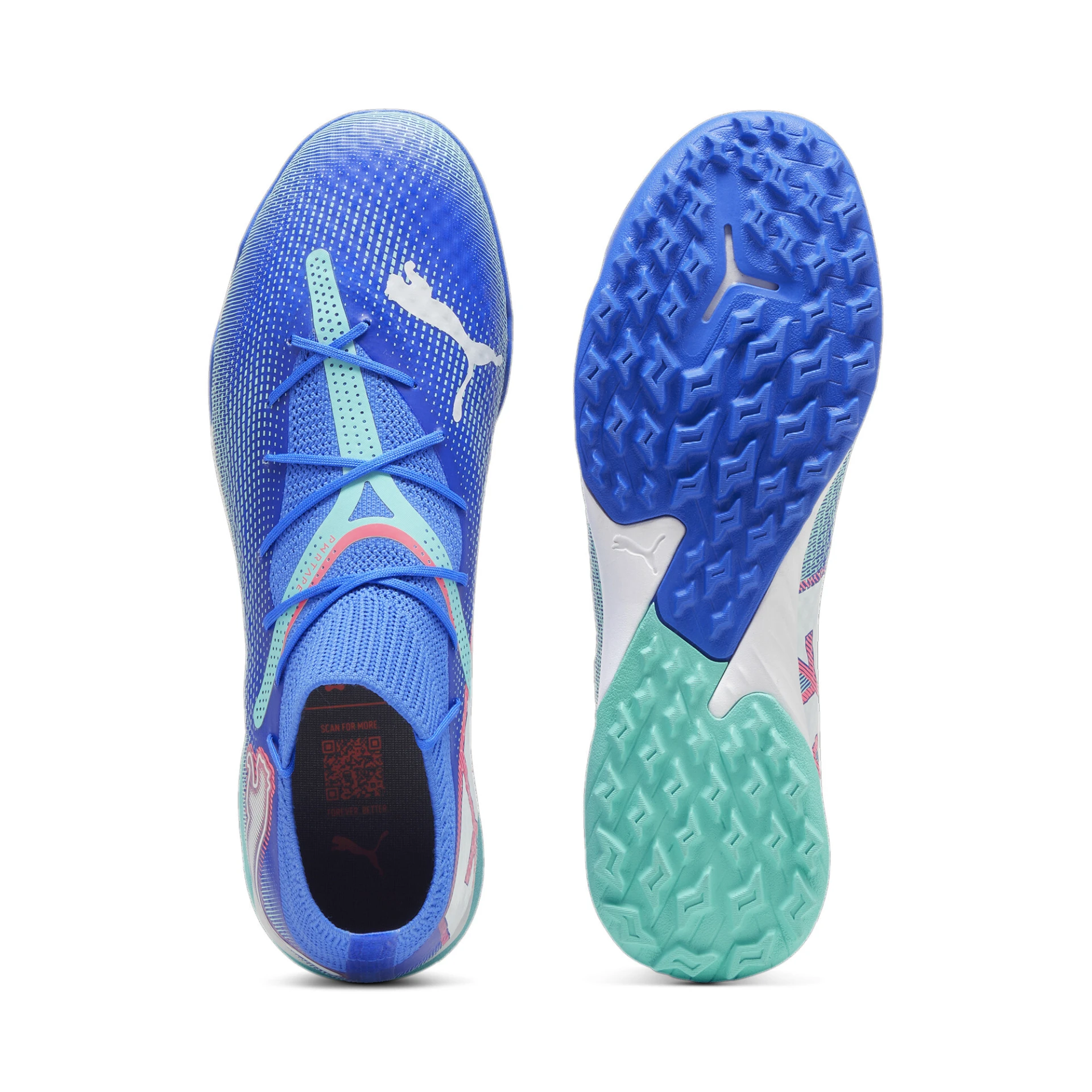 PUMA FUTURE_7_PRO_Cage 107923 001 Bluemazing-PUMA White-Elec
