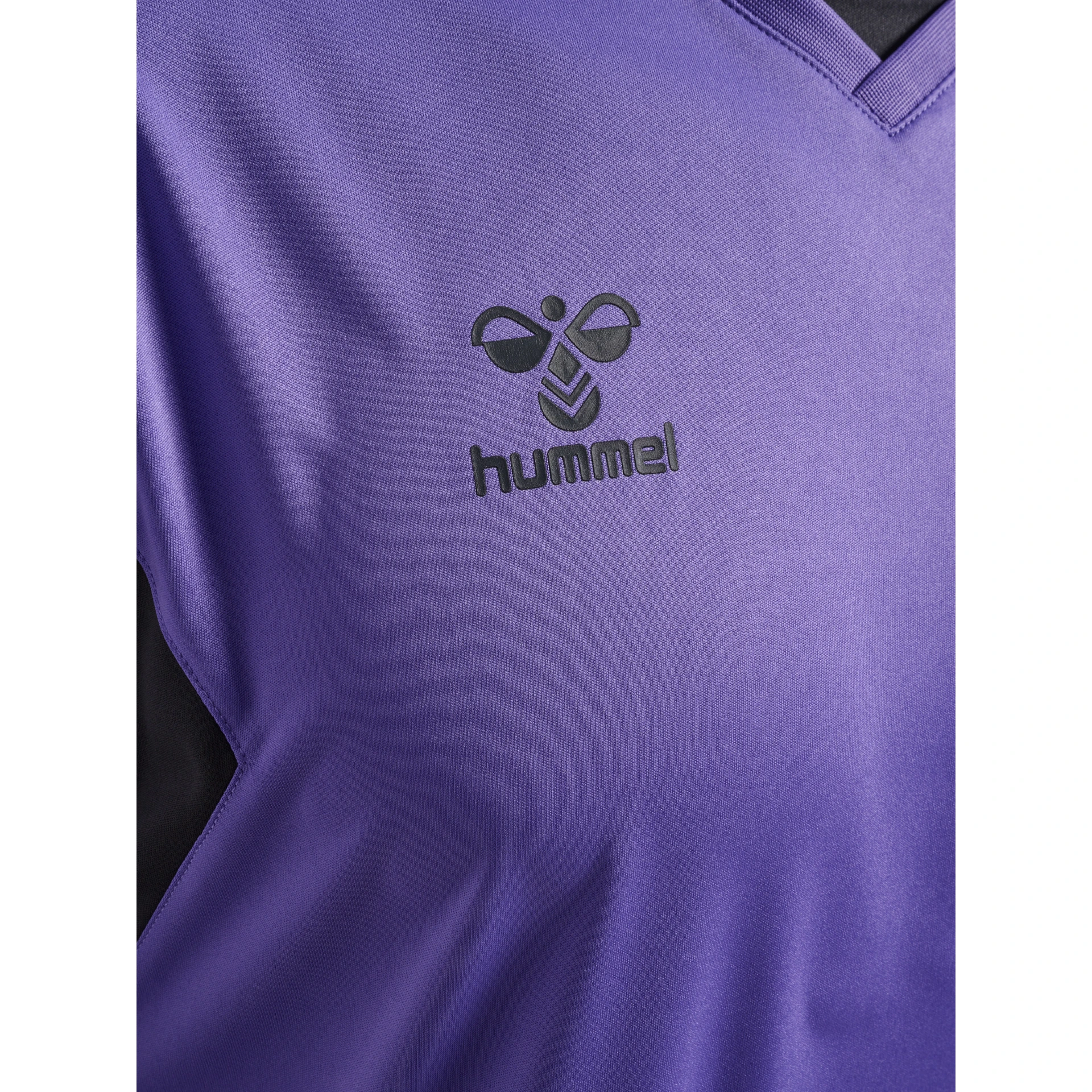 HUMMEL hmlAUTHENTIC_PL_JERSEY_S_S 219964 3766 DAHLIA PURPLE/ASPHALT