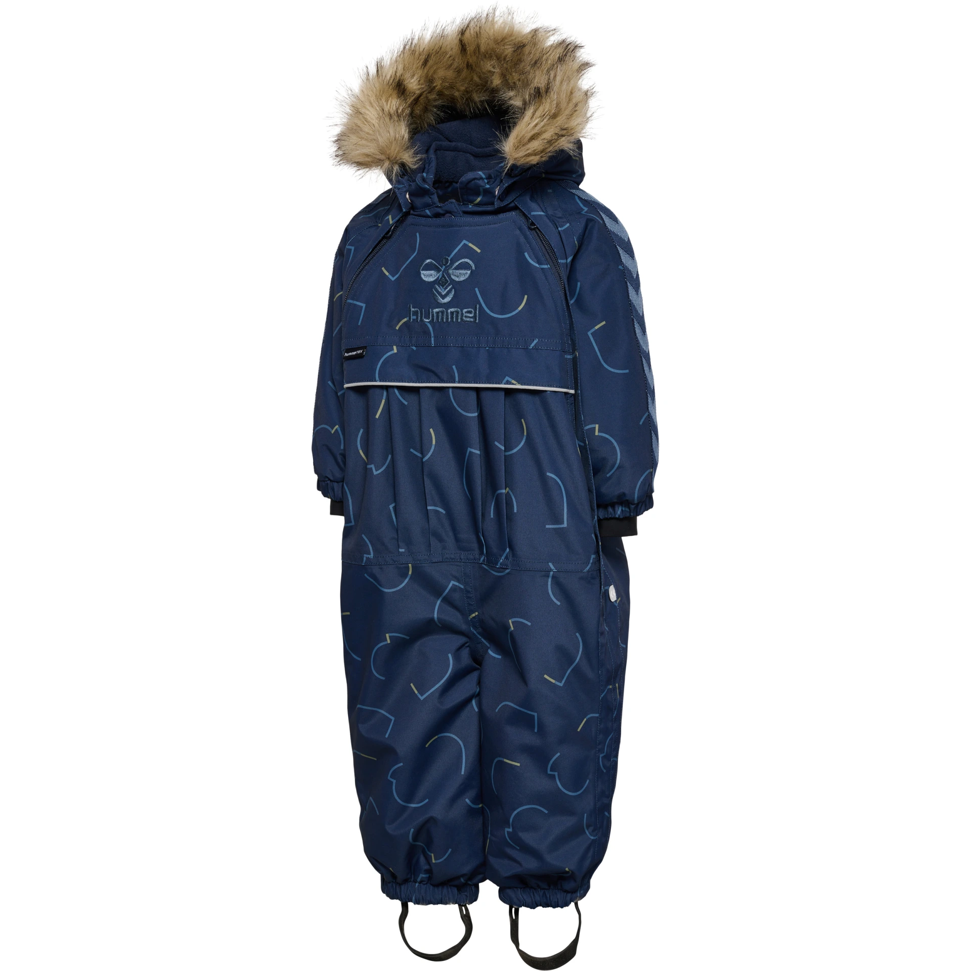 HUMMEL hmlMOON_TEX_SNOWSUIT___BLACK_IRIS___86 220585 1009 BLACK IRIS
