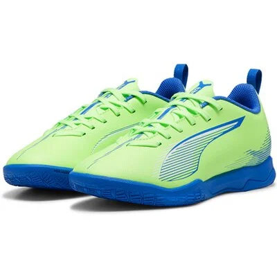 PUMA Kinder_Fussball_Hallenschuhe_ULTRA_5_PLAY_IT_Jr 107913 003 Fizzy Apple-PUMA White-Blu