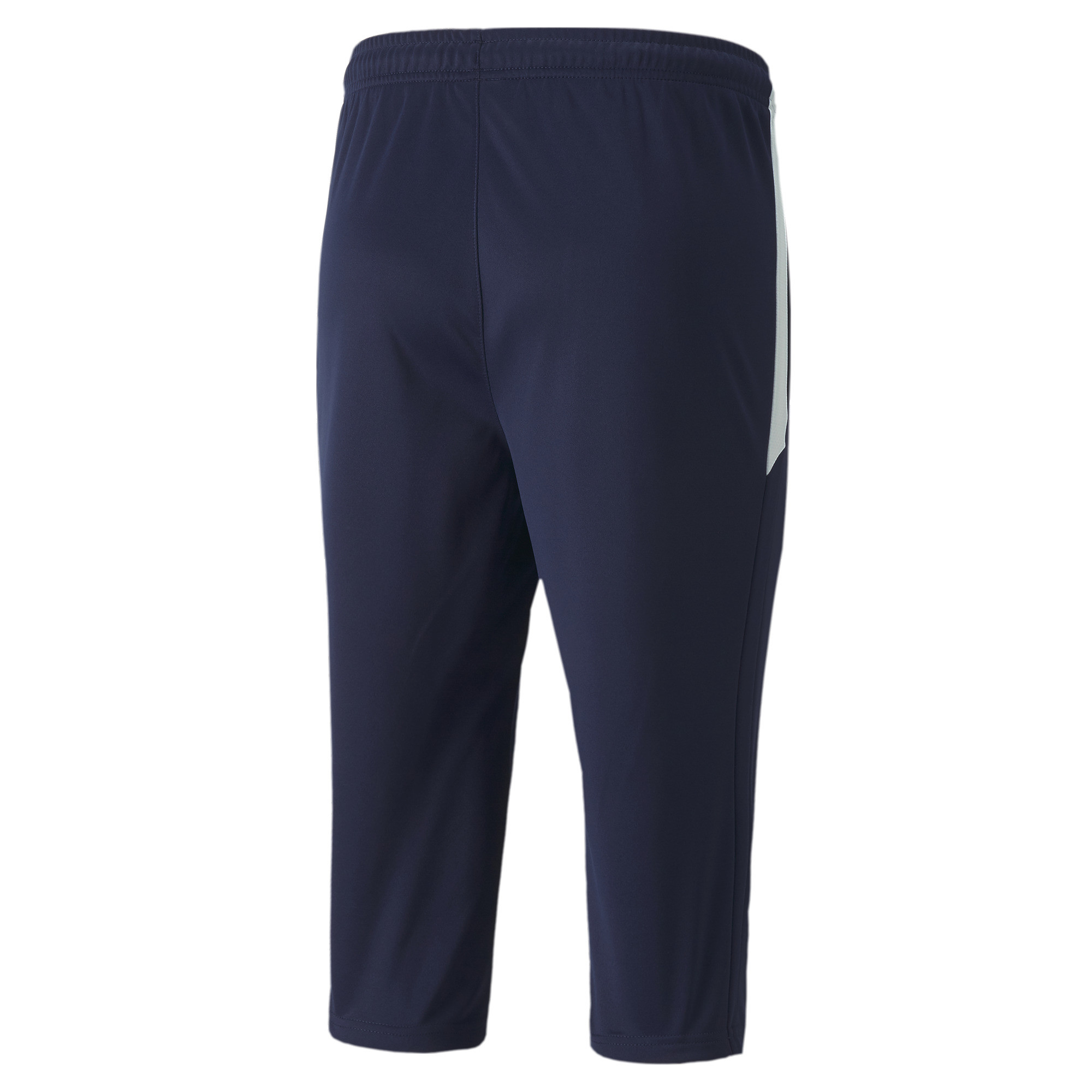 PUMA teamLIGA_Training_3_4_Pants 657271 006 PEACOAT-PUMA WHITE