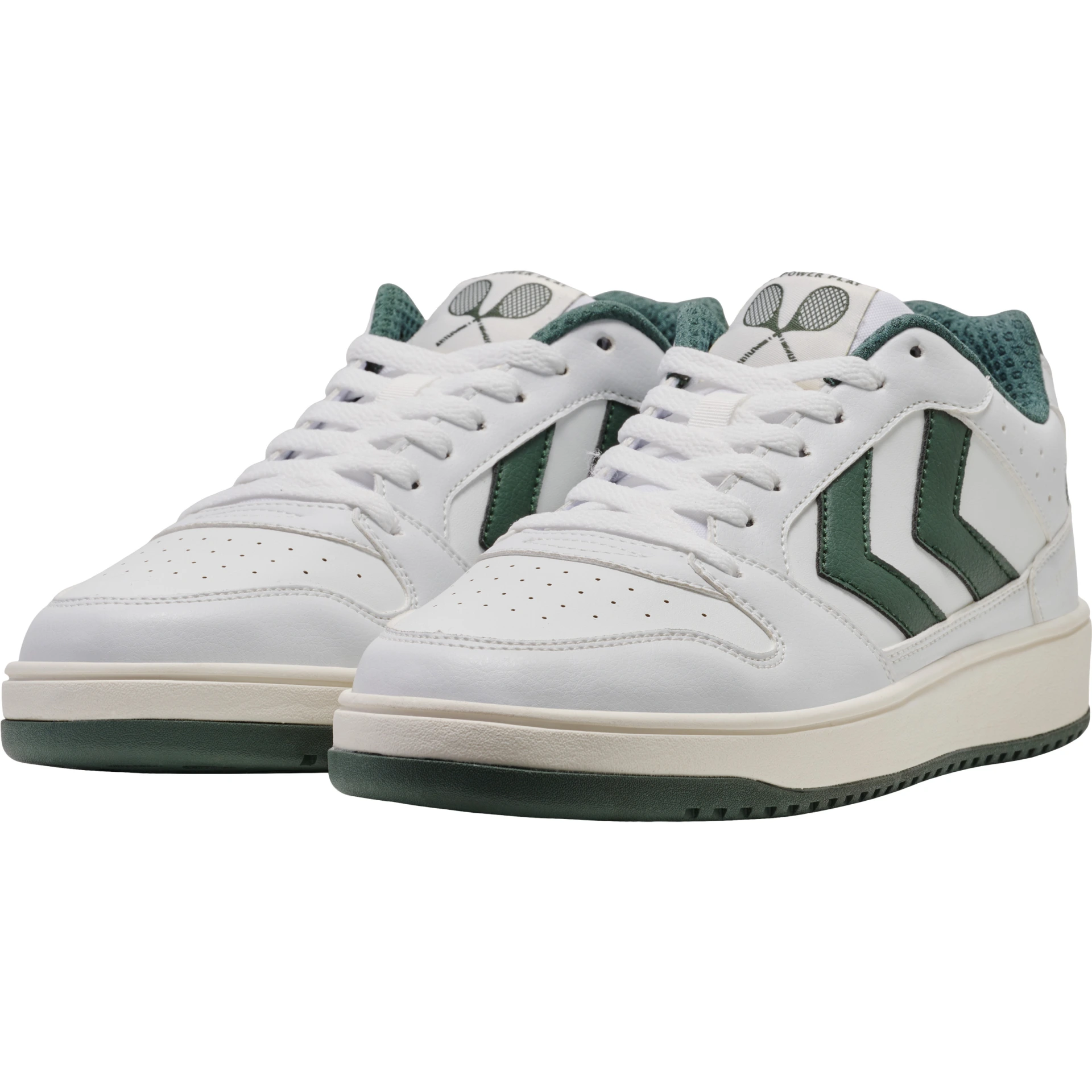 HUMMEL ST_POWER_PLAY_RT___WHITE_GREEN___38 219666 9208 WHITE/GREEN