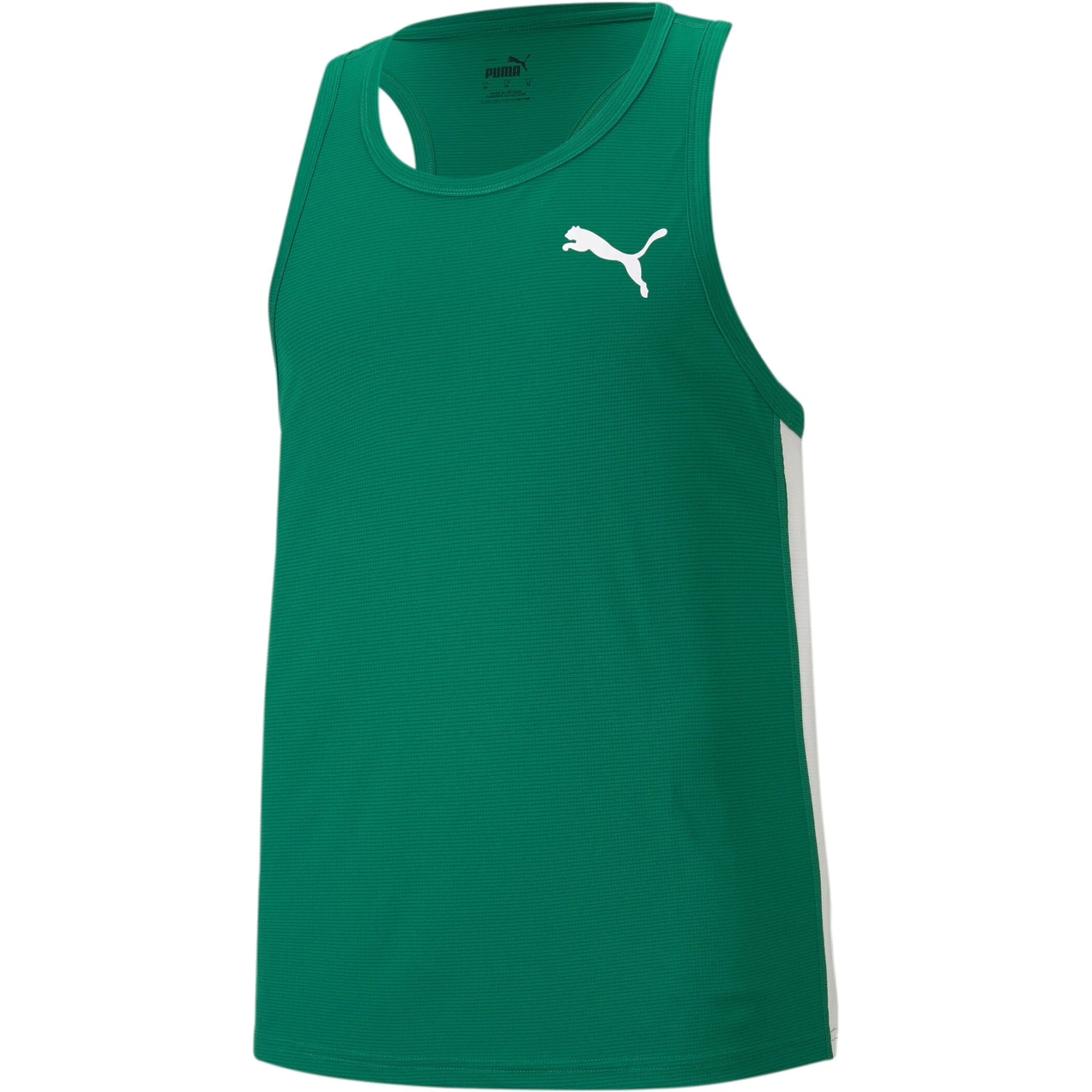 PUMA Cross_the_Line_Singlet_20 520347 006 POWER GREEN-PUMA WHITE