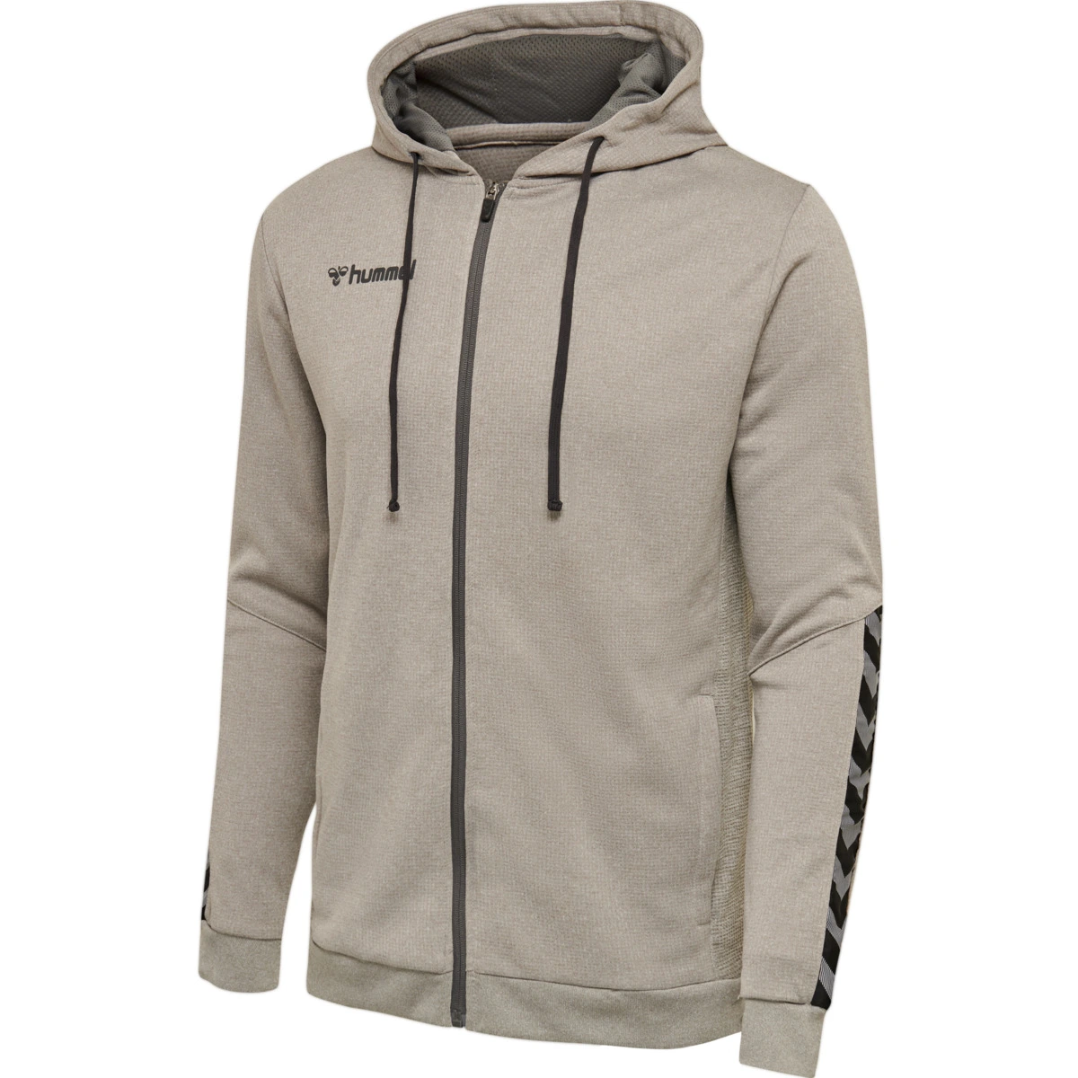 HUMMEL Herren_Kapuzensweat_hmlAUTHENTIC_POLY_ZIP 204937 2006 GREY MELANGE