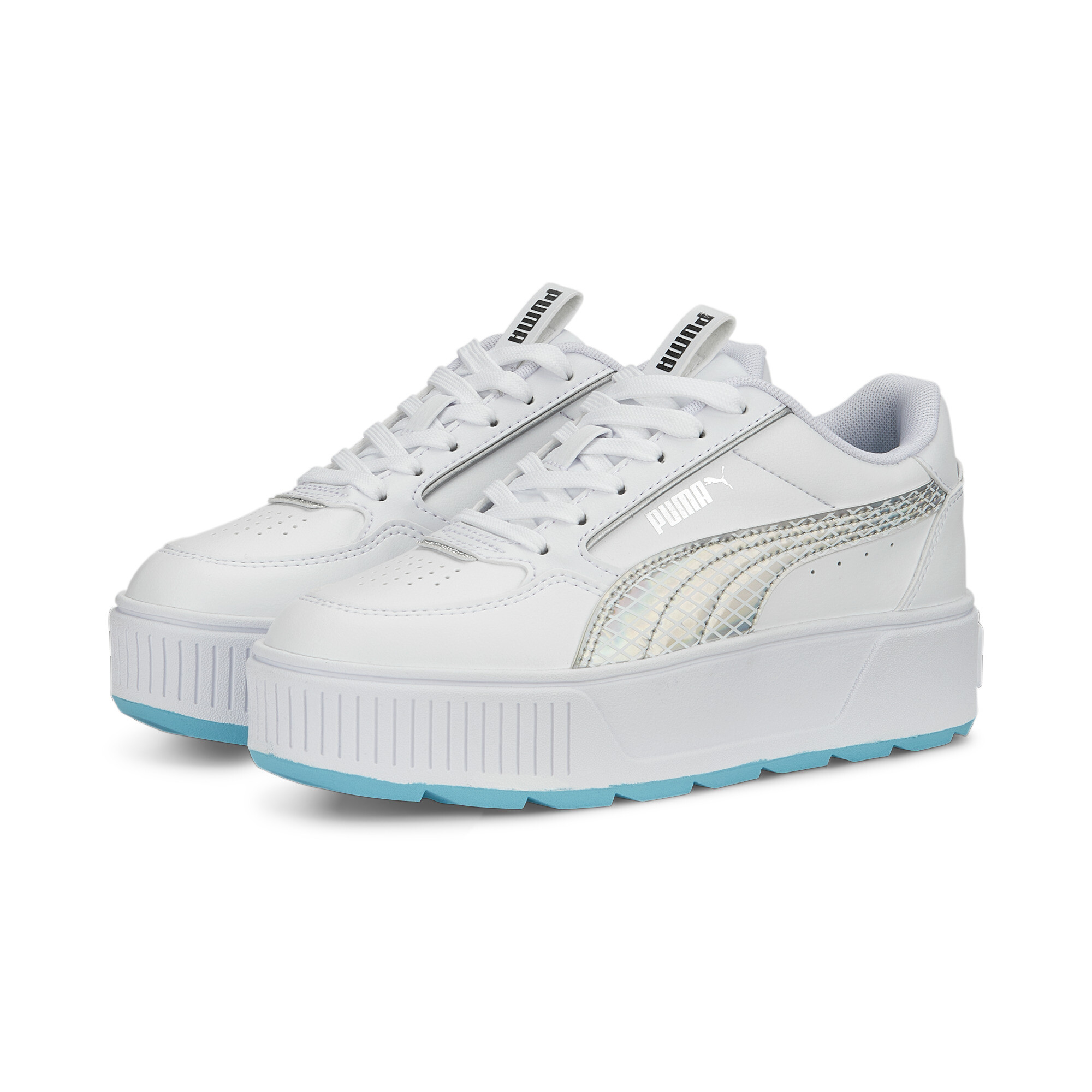 PUMA Karmen_Rebelle_Mermaid_Jr 390749 001 PUMA WHITE-PUMA SILVER-HER