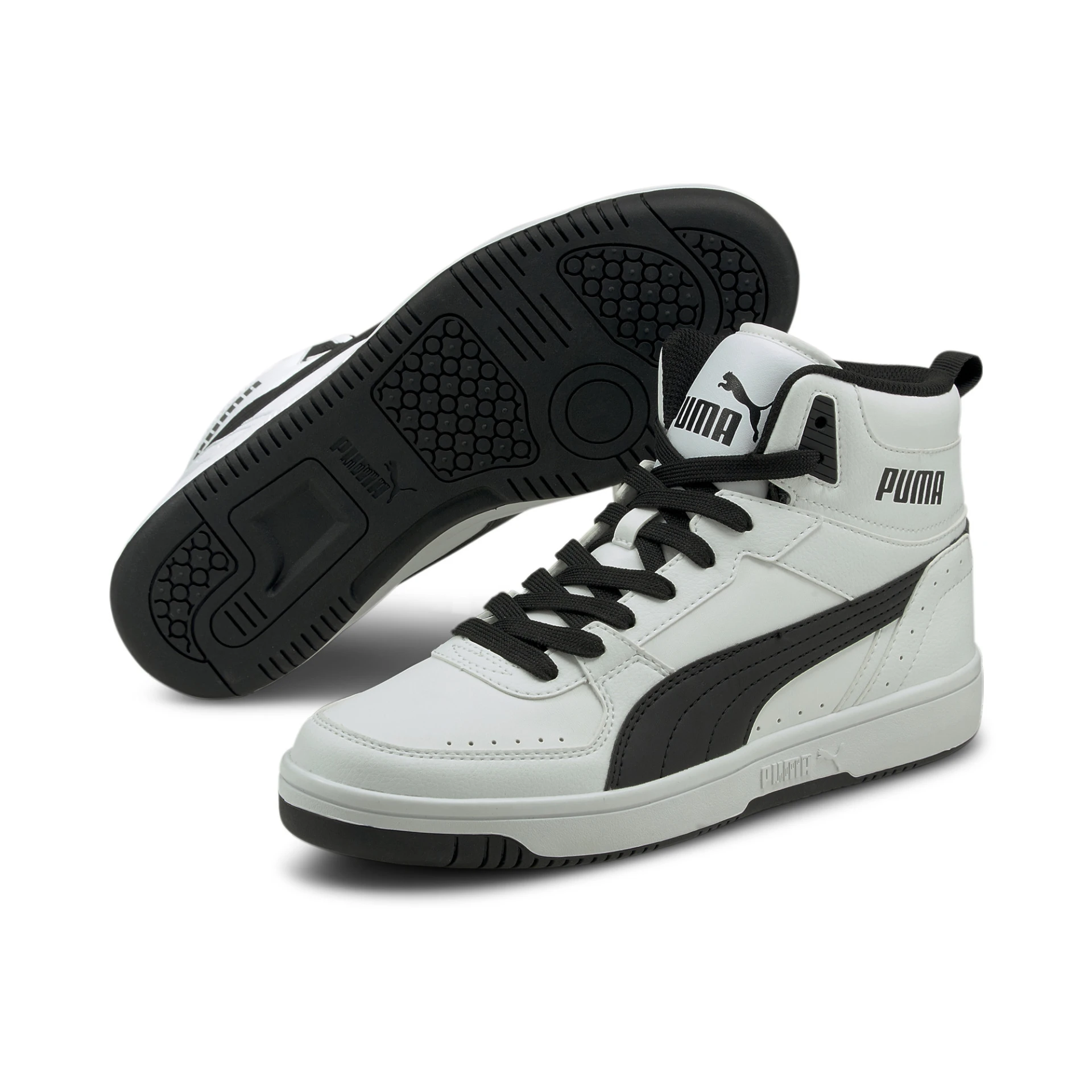 PUMA Herren_Freizeitschuhe_Puma_Rebound_JOY 374765 002 PUMA WHITE-PUMA BLACK