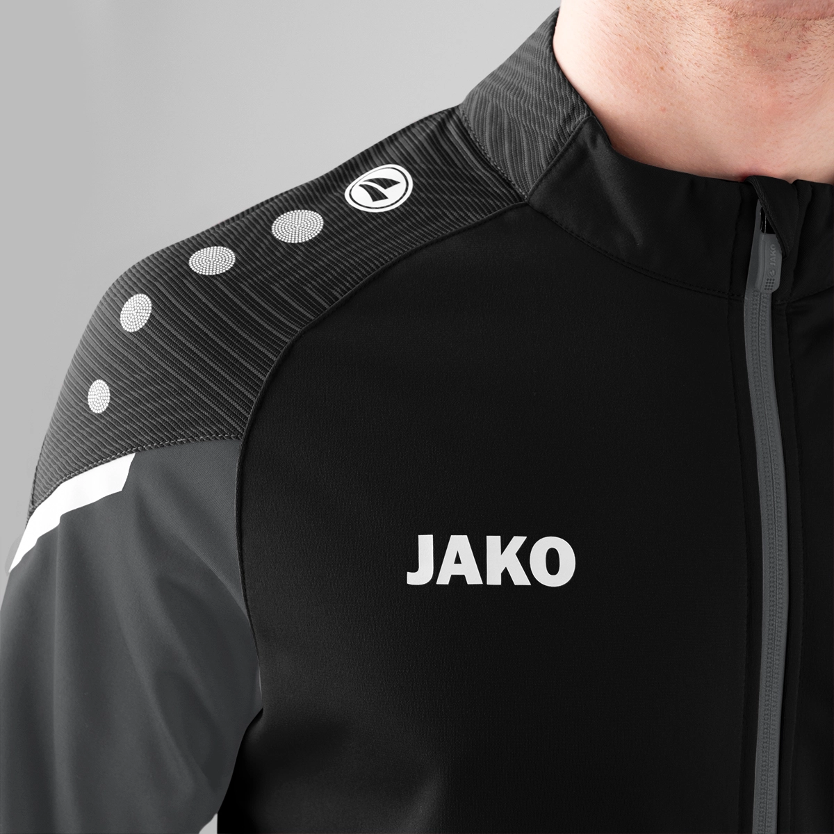 JAKO Polyesterjacke_Performance A4T024HR9322 804 schwarz/anthra light