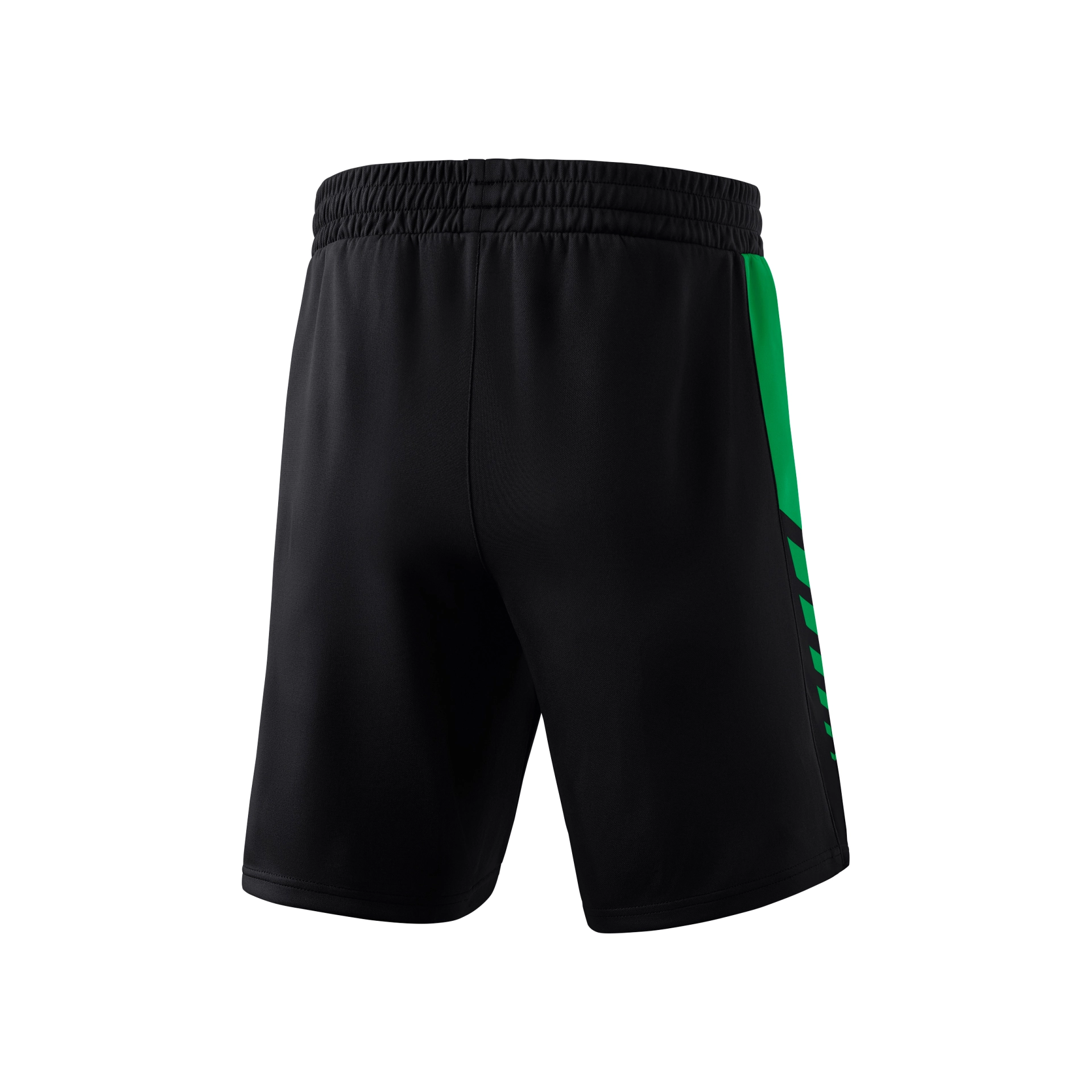 ERIMA Six_Wings_Worker_Shorts 1152213 950677 black/smaragd