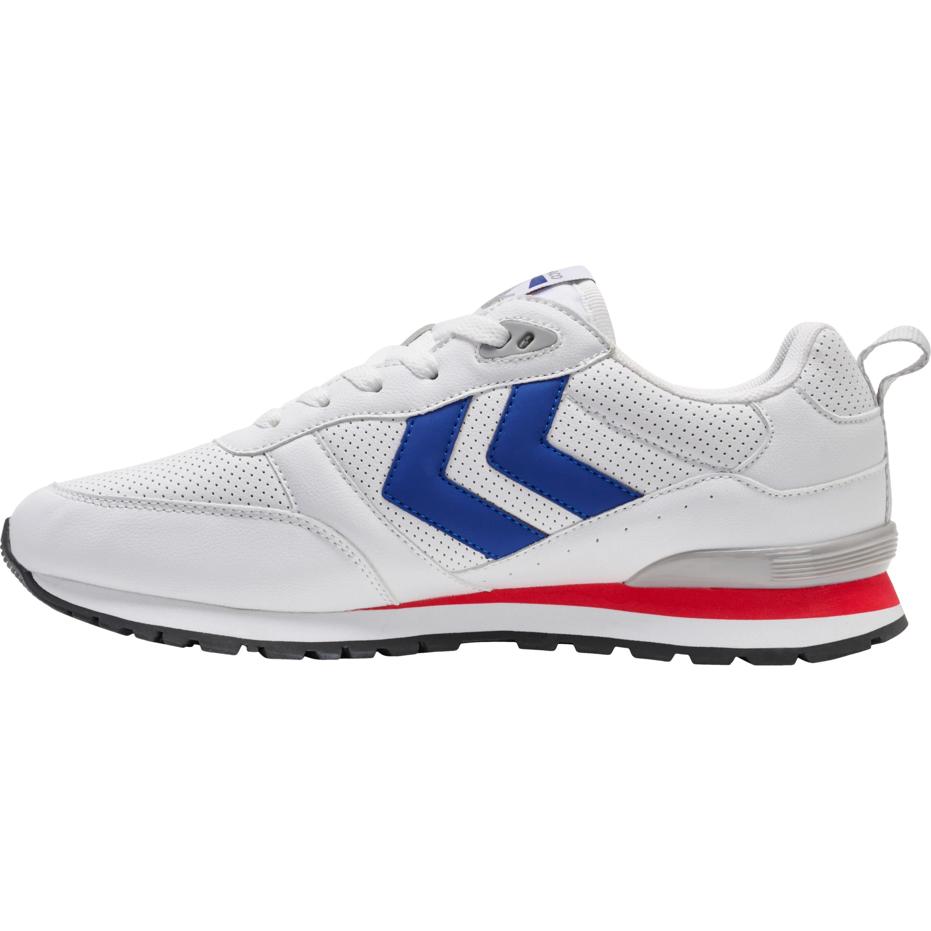HUMMEL MONACO_86_PERFORATED___WHITE_BLUE_RED___37 218418 9253 WHITE/BLUE/RED