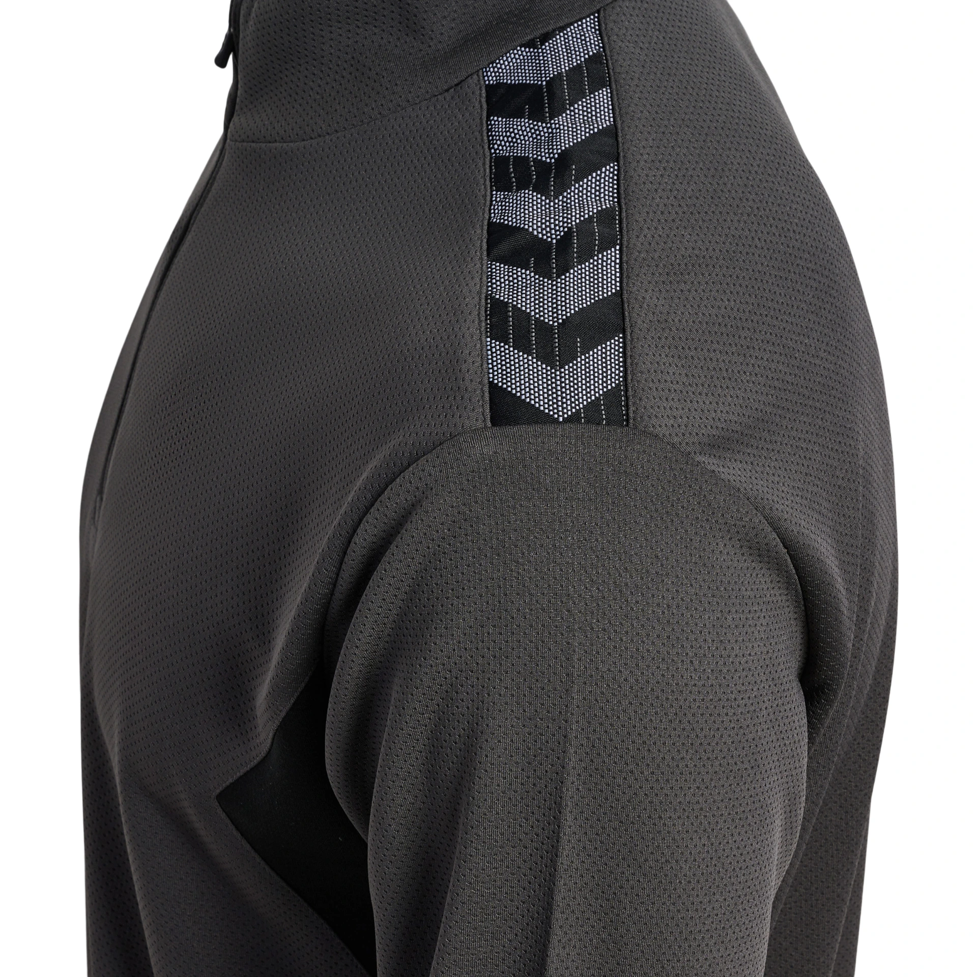 HUMMEL hmlAUTHENTIC_HALF_ZIP_SWEAT 219973 1525 ASPHALT