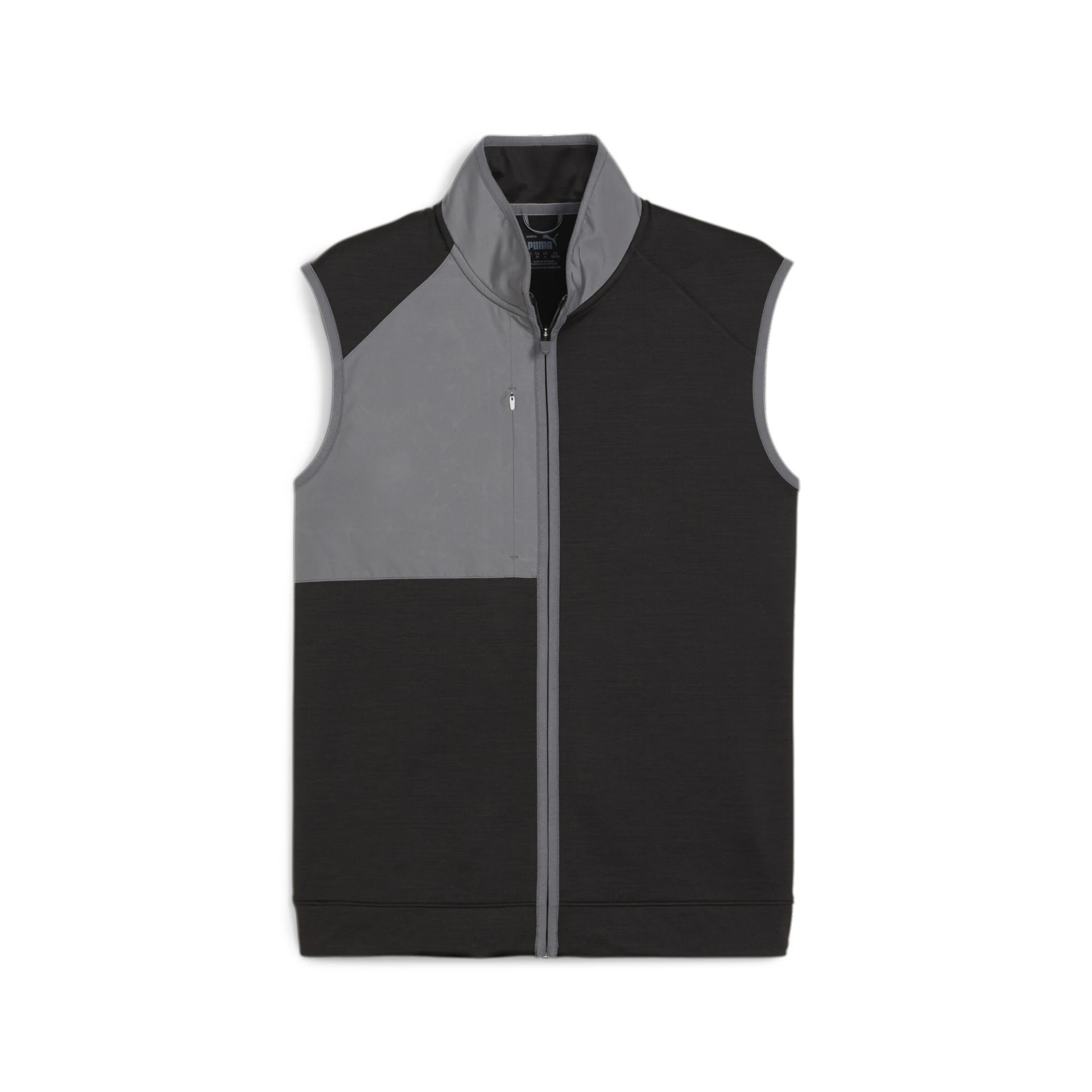 PUMA Cloudspun_Vest 625106 001 PUMA Black Heather-Slate S