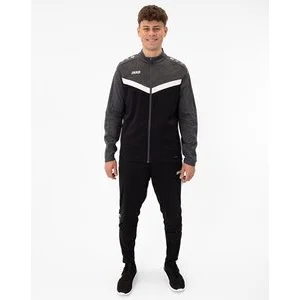 JAKO Herren_Sportanzug_Polyesterjacke_Iconic A4T027JU9324 801 schwarz/anthrazit