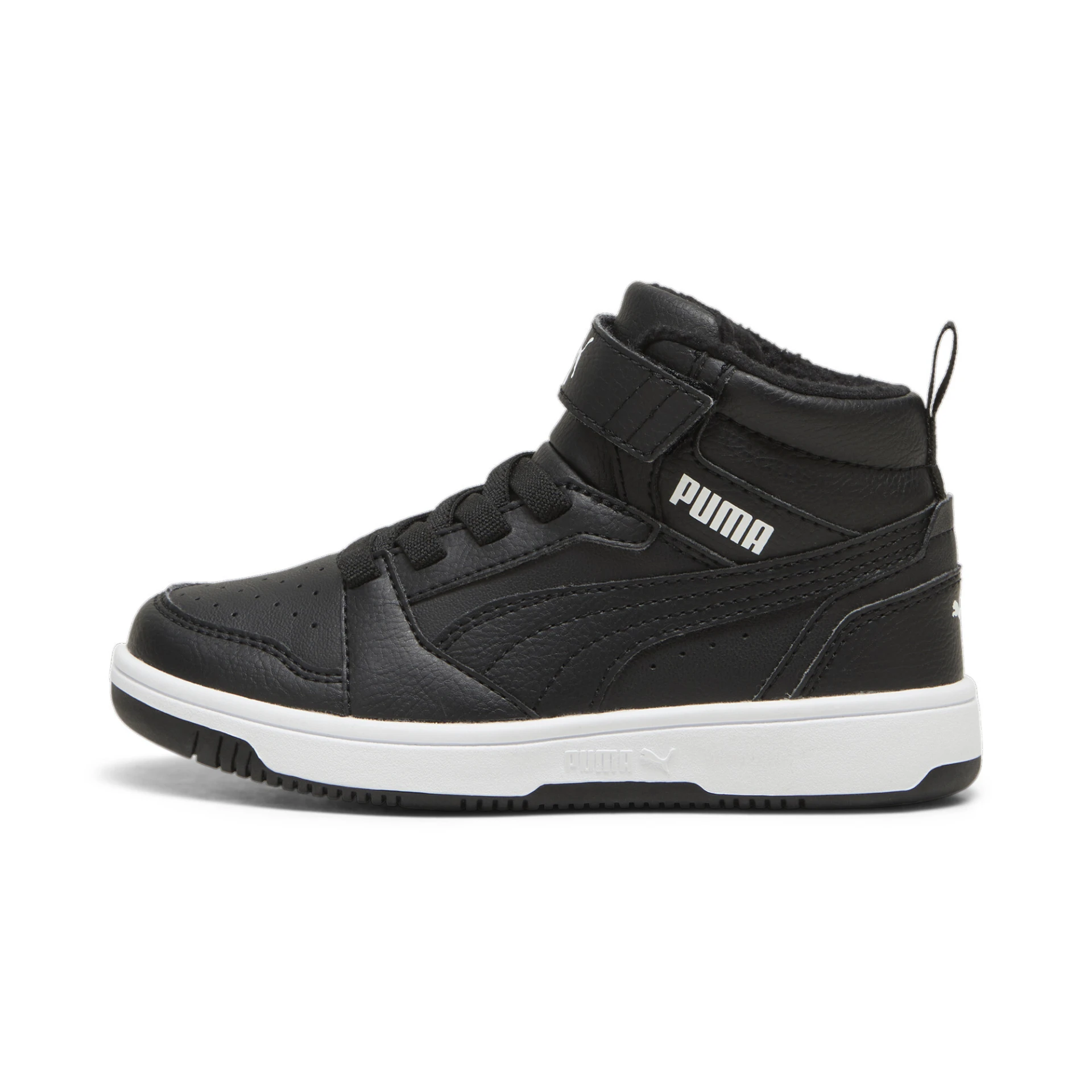 PUMA Puma_Rebound_V6_Mid_WTR_AC_plus_PS PUMA Puma_Rebound_V6_Mid_WTR_AC_plus_PS 307979 001 PUMA Black-PUMA White
