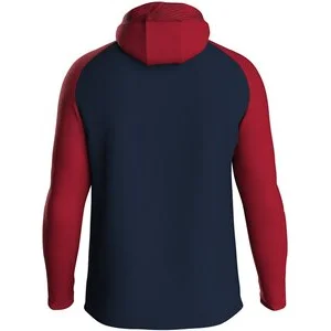 JAKO Herren_Kapuzensweat_Kapuzenjacke_Iconic A4T024HR6824 901 marine/chili rot