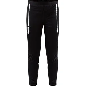 CRAFT Hose__WARM_CLUB_3_4_ZIP_PANTS_JR 1906775 999000 BLACK