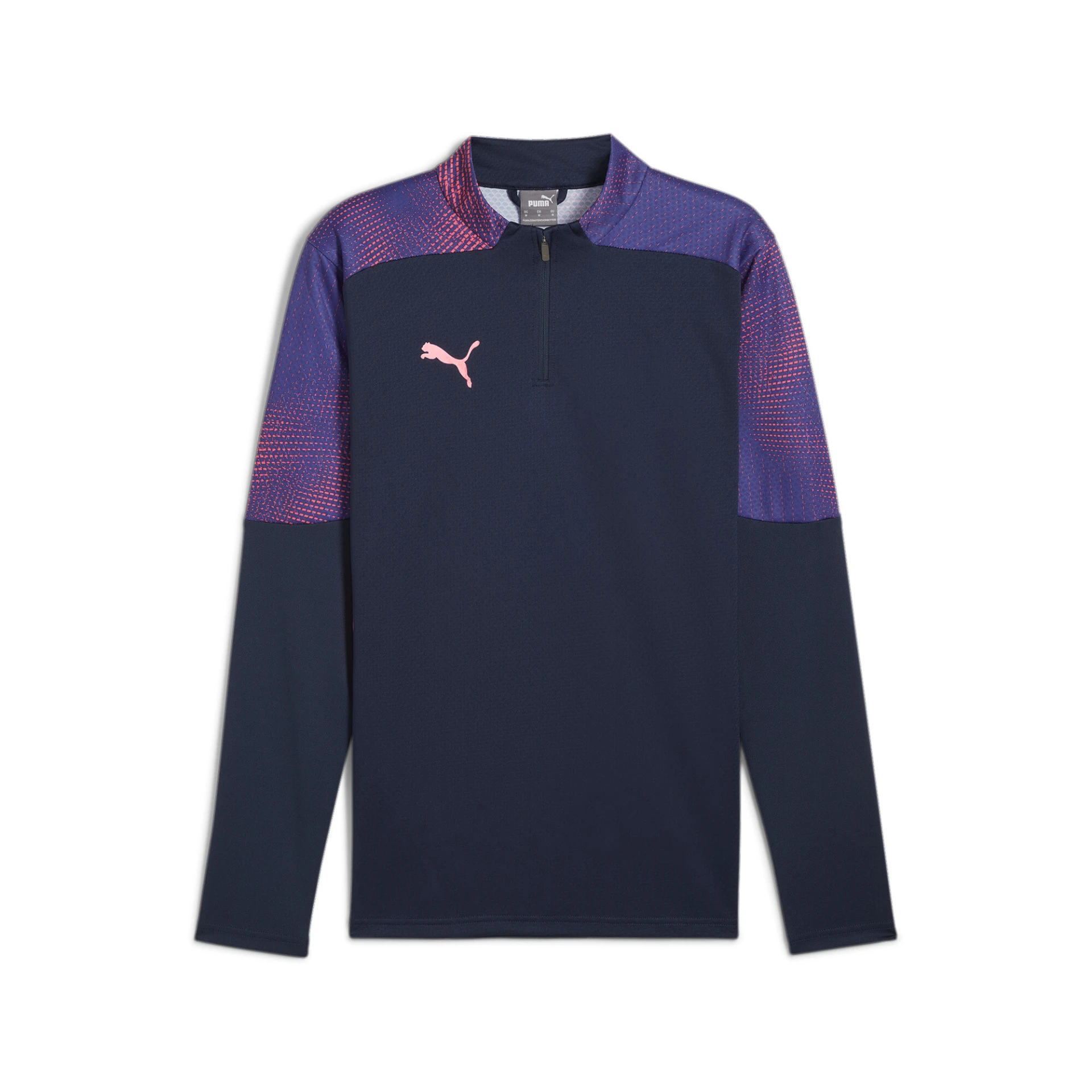PUMA individualFINAL_1_4_Zip_Top 659506 001 Club Navy-Dark Amethyst