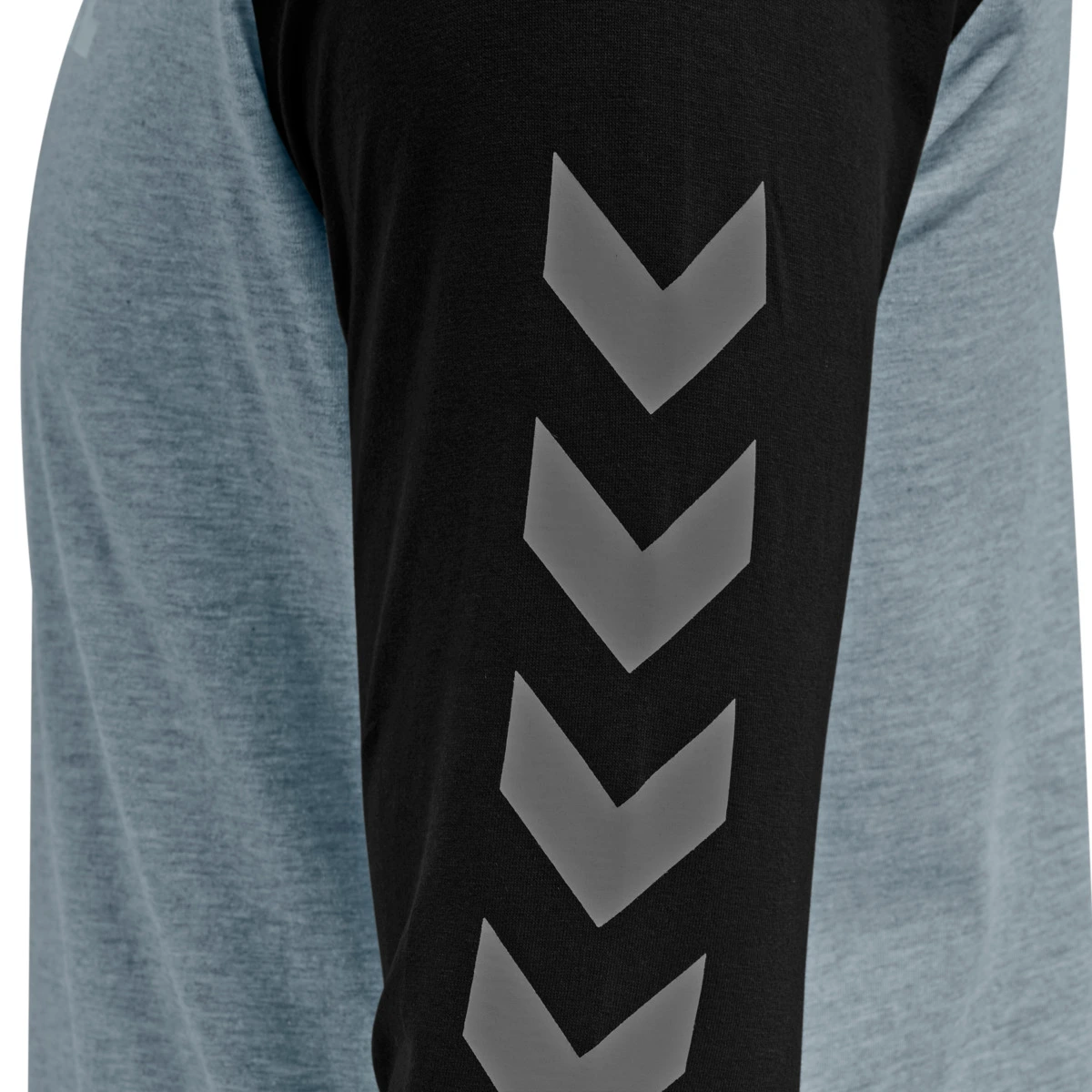 HUMMEL HUMMEL_Herren_Shirt_hmlLEGACY_BLOCKED_T_SHIRT_L_S 212874 2006 GREY MELANGE