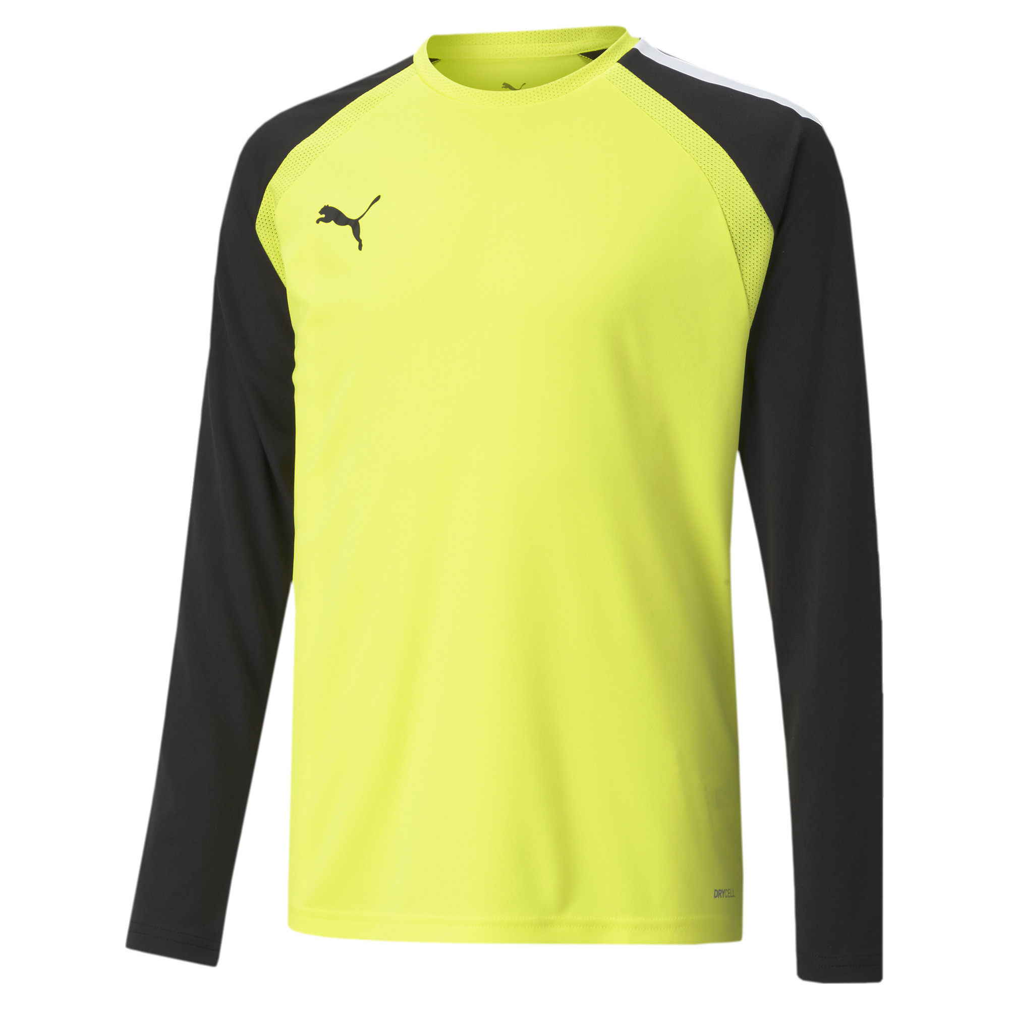 PUMA teamPACER_GK_LS_Jersey_Jr 704939 042 FLUO YELLOW-PUMA BLACK-PUM