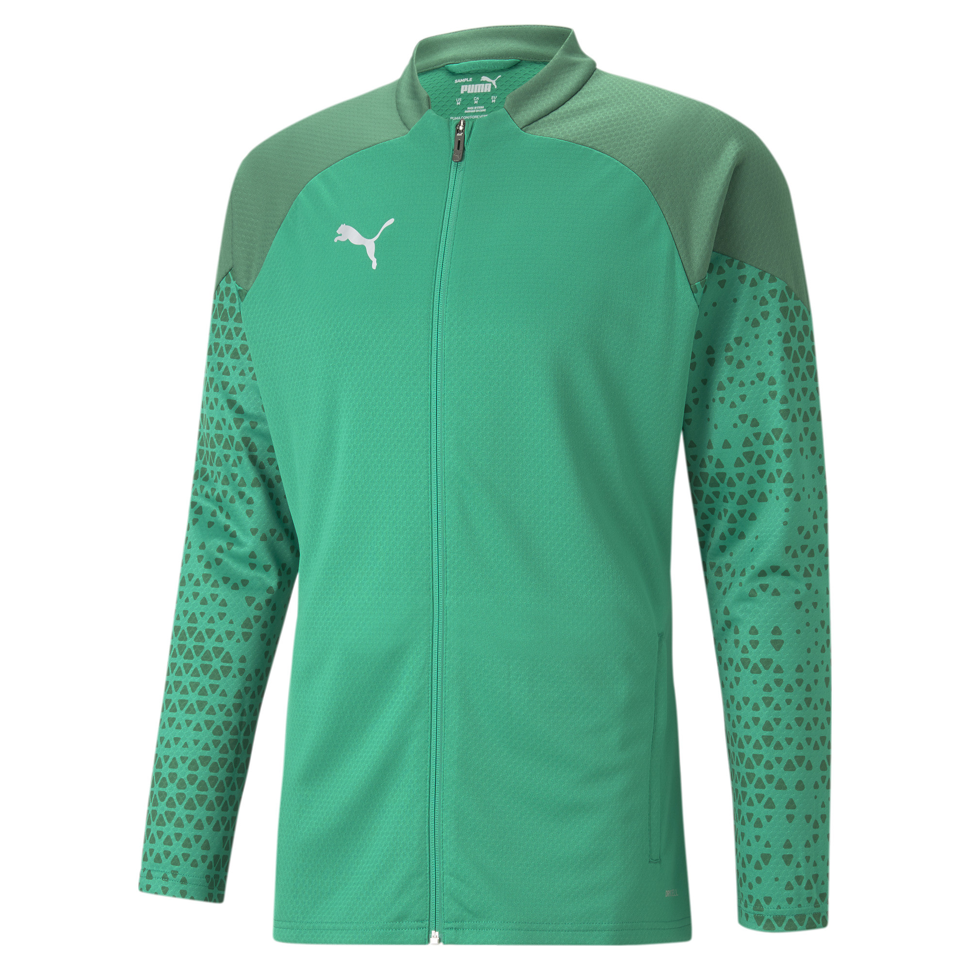 PUMA teamCUP_Training_Jacket 657983 005 PEPPER GREEN