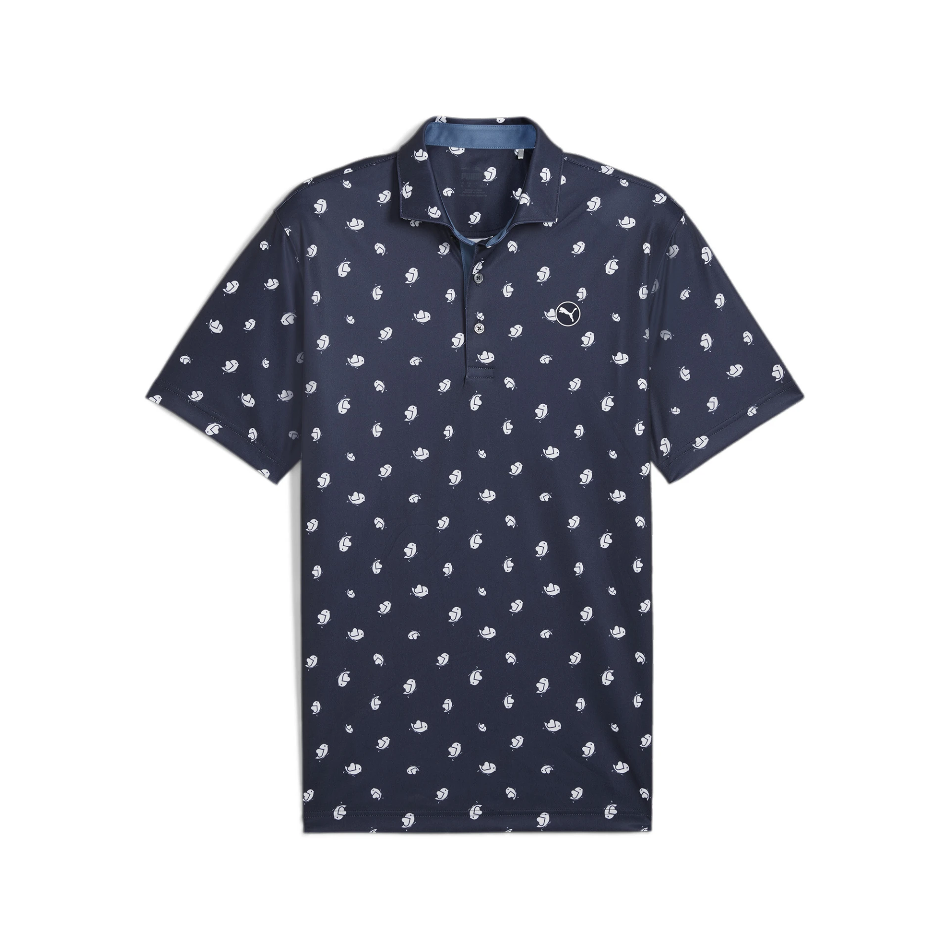 PUMA Pure_Love_Birdies_Polo 626994 001 Deep Navy-White Glow