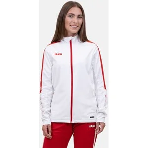 JAKO Damen_Sportanzug_Polyesterjacke_Power A4T023DA9323D 004 weiß/rot
