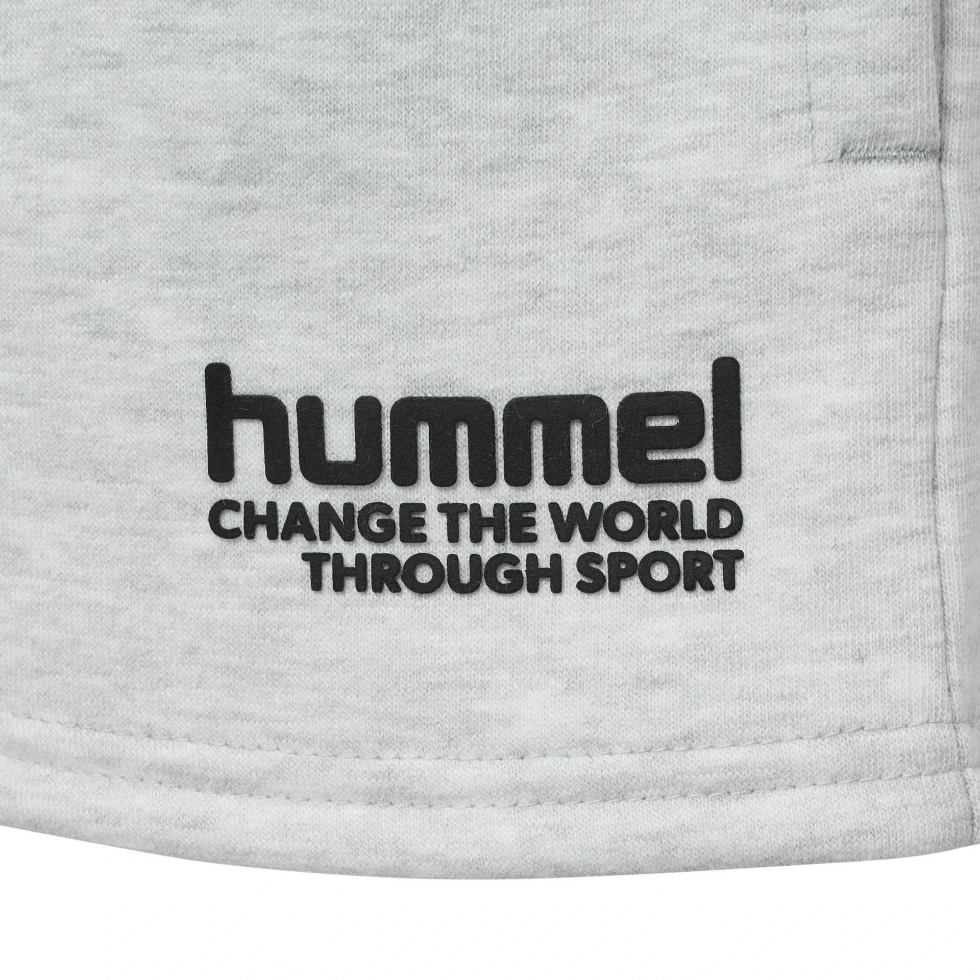 HUMMEL hmlPURE_SHORTS___ULTRA_LIGHT_GREY_MELANGE___104 218631 1168 ULTRA LIGHT GREY MELANGE