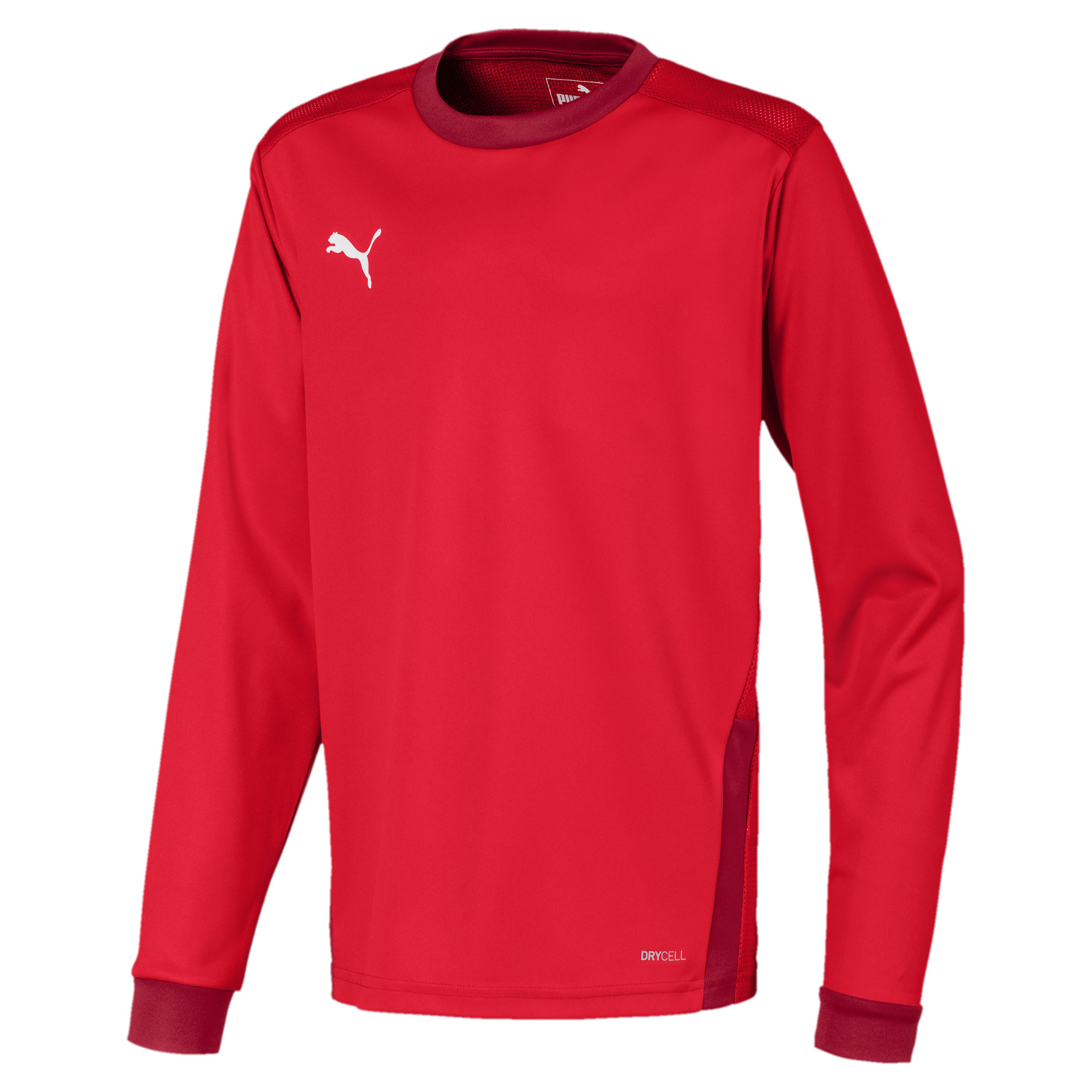 PUMA Kinder_Fantrikot_teamGOAL_23_Jersey_LS_jr 704261 001 PUMA WHITE-GRAY VIOLET