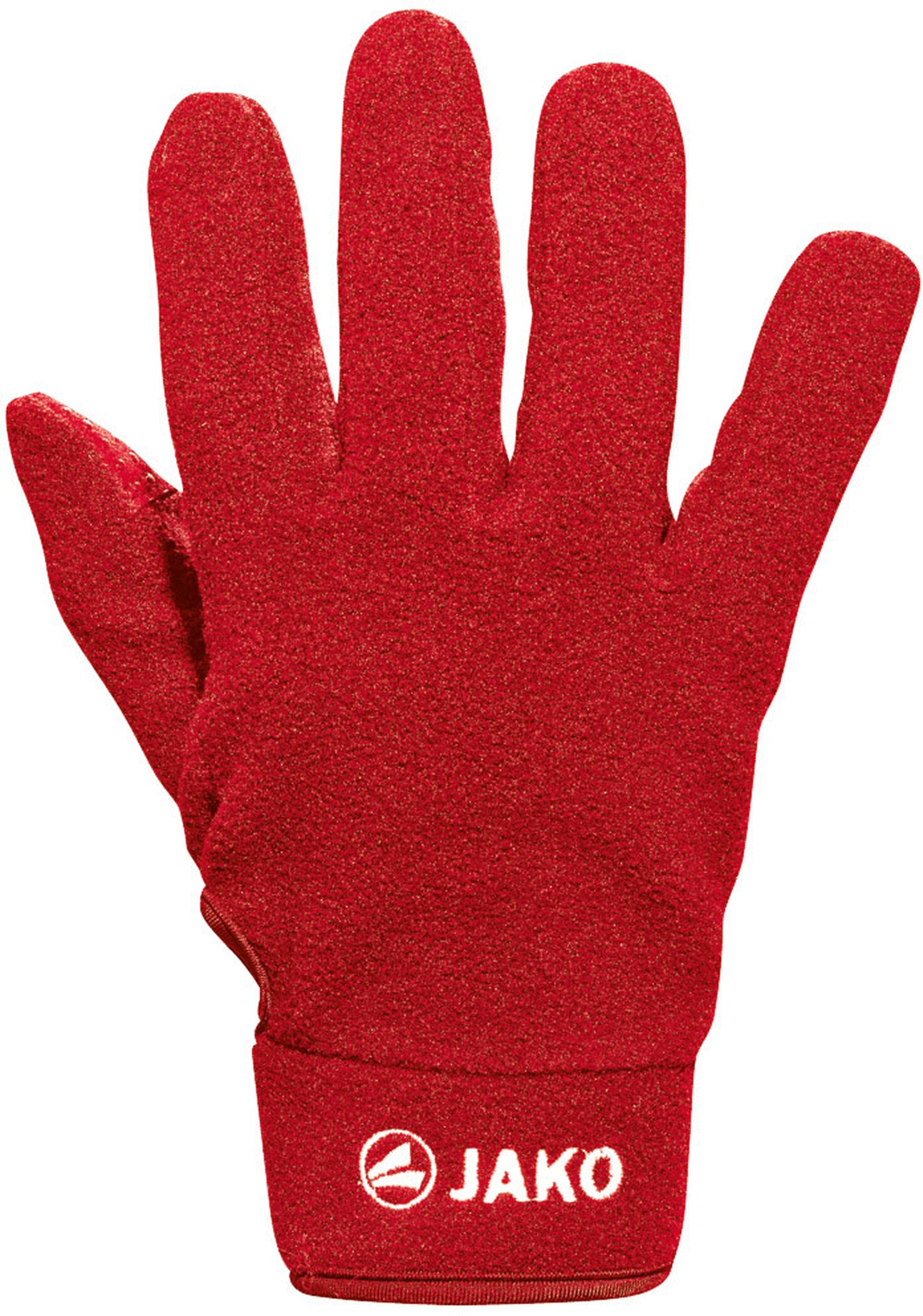 JAKO Feldspielerhandschuhe_Fleece_01_4 1232K 01 rot