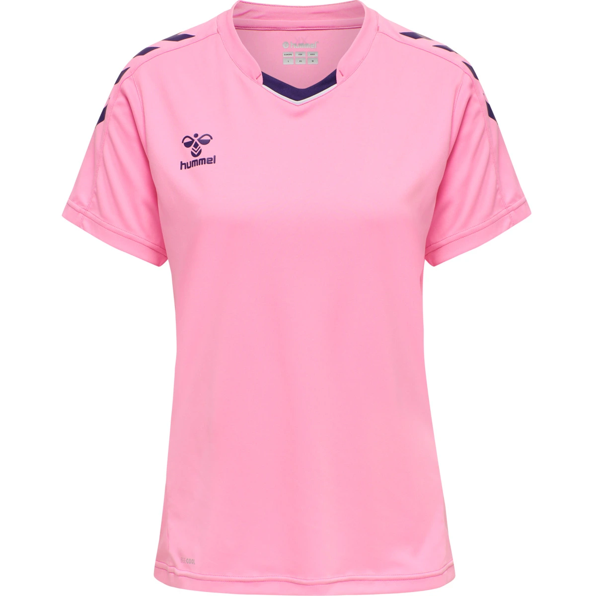 HUMMEL Damen_Shirt_hmlCORE_XK_POLY_JERSEY_S_S_WOMAN 211457 3257 COTTON CANDY