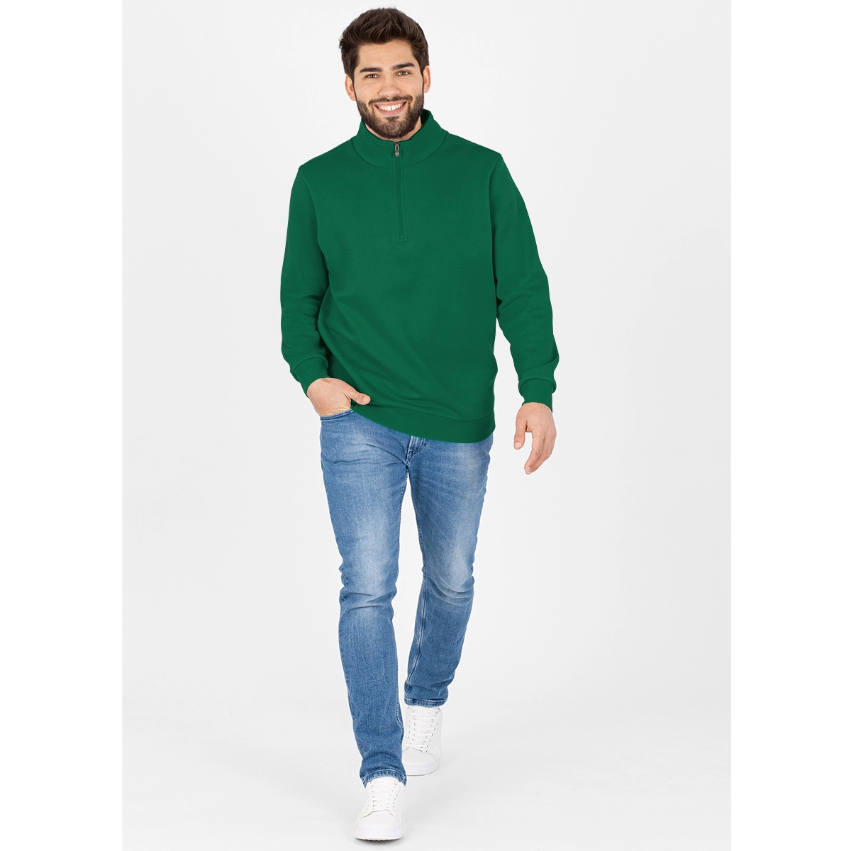 JAKO Ziptop_Organic C8620 260 grün