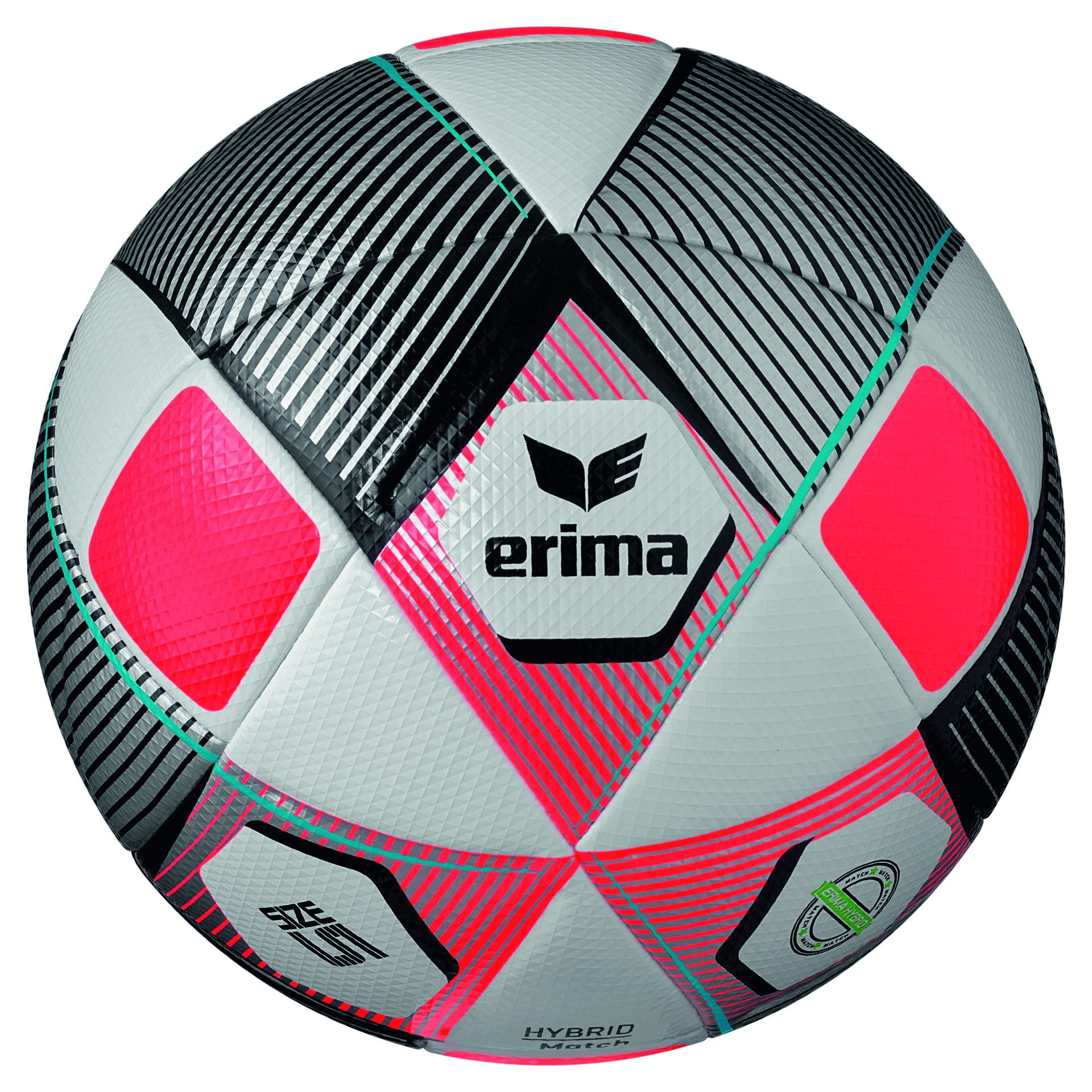 ERIMA HYBRID_Match 7192401 801308 silver/fiery-corel