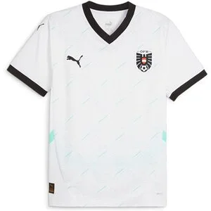 PUMA Herren_Fantrikot_OEFB_AWAY_Jersey_Replica 774016 002 PUMA WHITE-ELECTRIC PEPPER