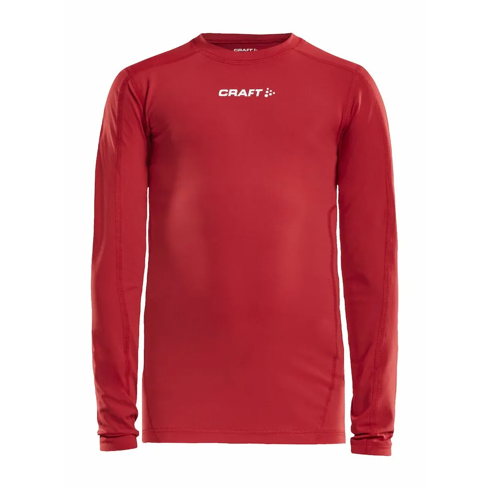 CRAFT Pro_Control_Compression_Long_Sleeve_Jr 1906860 430000 BRIGHT RED