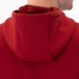 JAKO Herren_Kapuzensweat_Premium_Basics A4T023HR6729 01 rot meliert