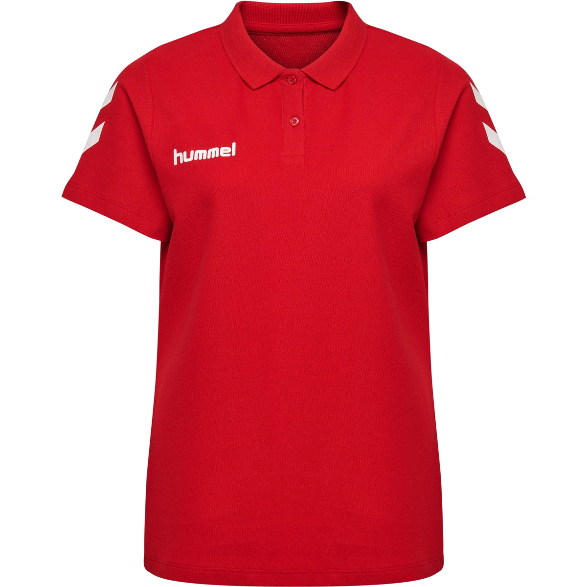HUMMEL Damen_Polo_GO 203522 3062 TRUE RED