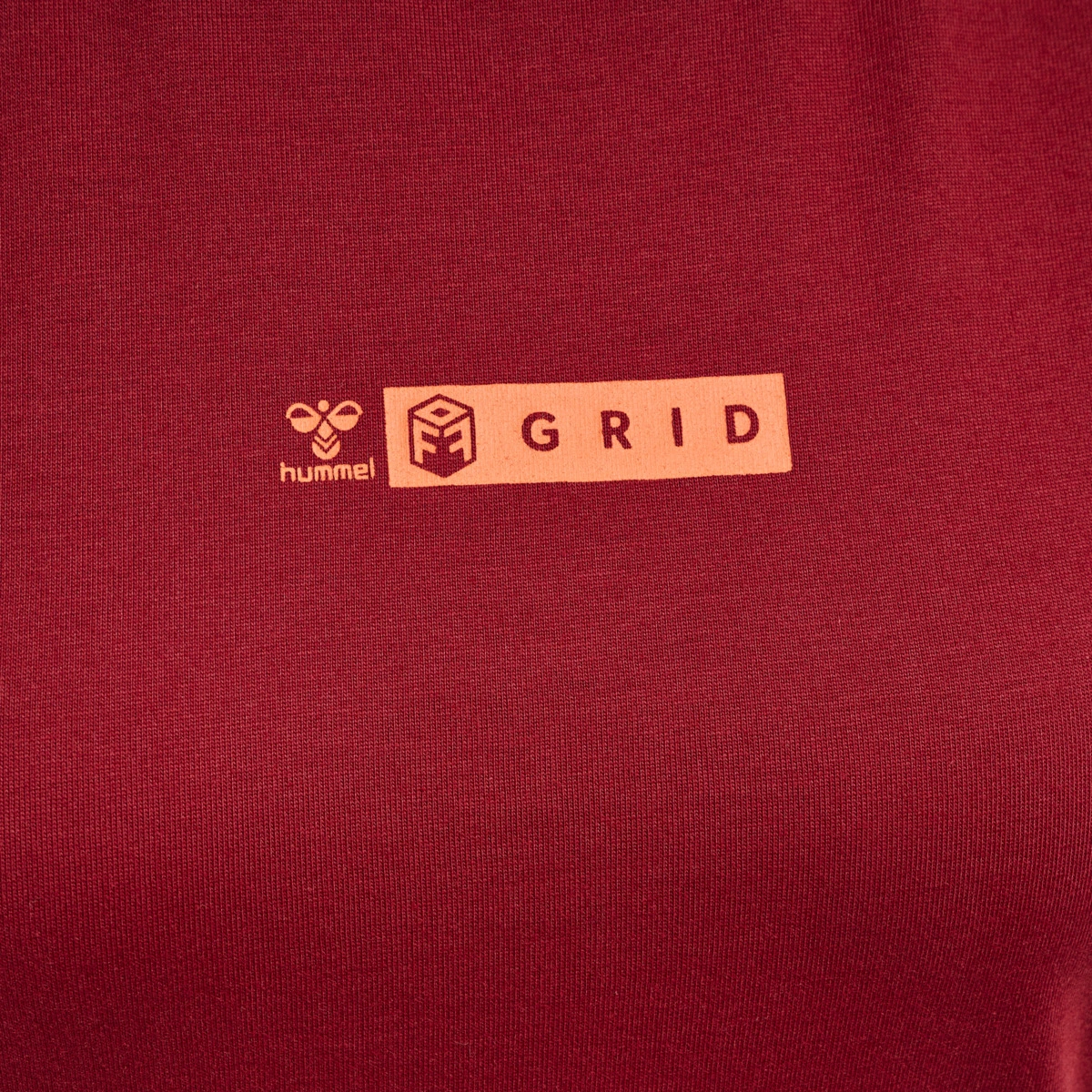 HUMMEL hmlOFFGRID_TEE_S_S_WO 216302 3135 RHUBARB/NASTURTIUM