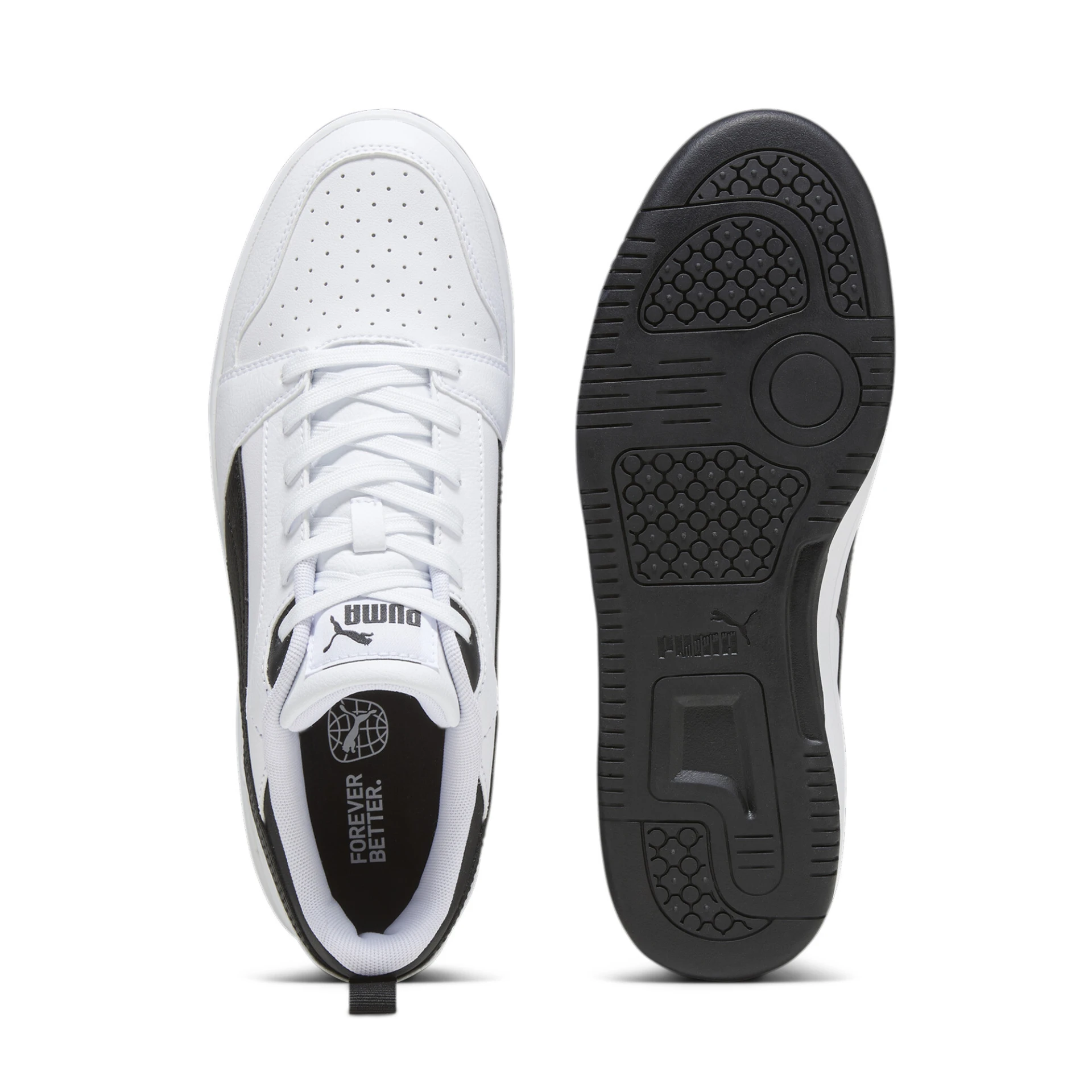 PUMA Rebound_v6_Low 392328 002 PUMA WHITE-PUMA BLACK-PUMA