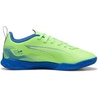 PUMA Kinder_Fussball_Hallenschuhe_ULTRA_5_PLAY_IT_Jr 107913 003 Fizzy Apple-PUMA White-Blu