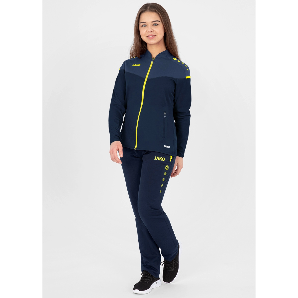 JAKO Herren_Praesentationsjacke_Champ_20 9820 93 marine/darkblue/neongelb